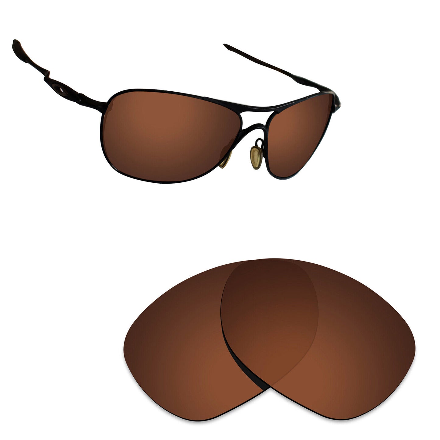 Hawkry Polarized Replacement Lens for-Oakley Crosshair New 2012 Sunglass-Options