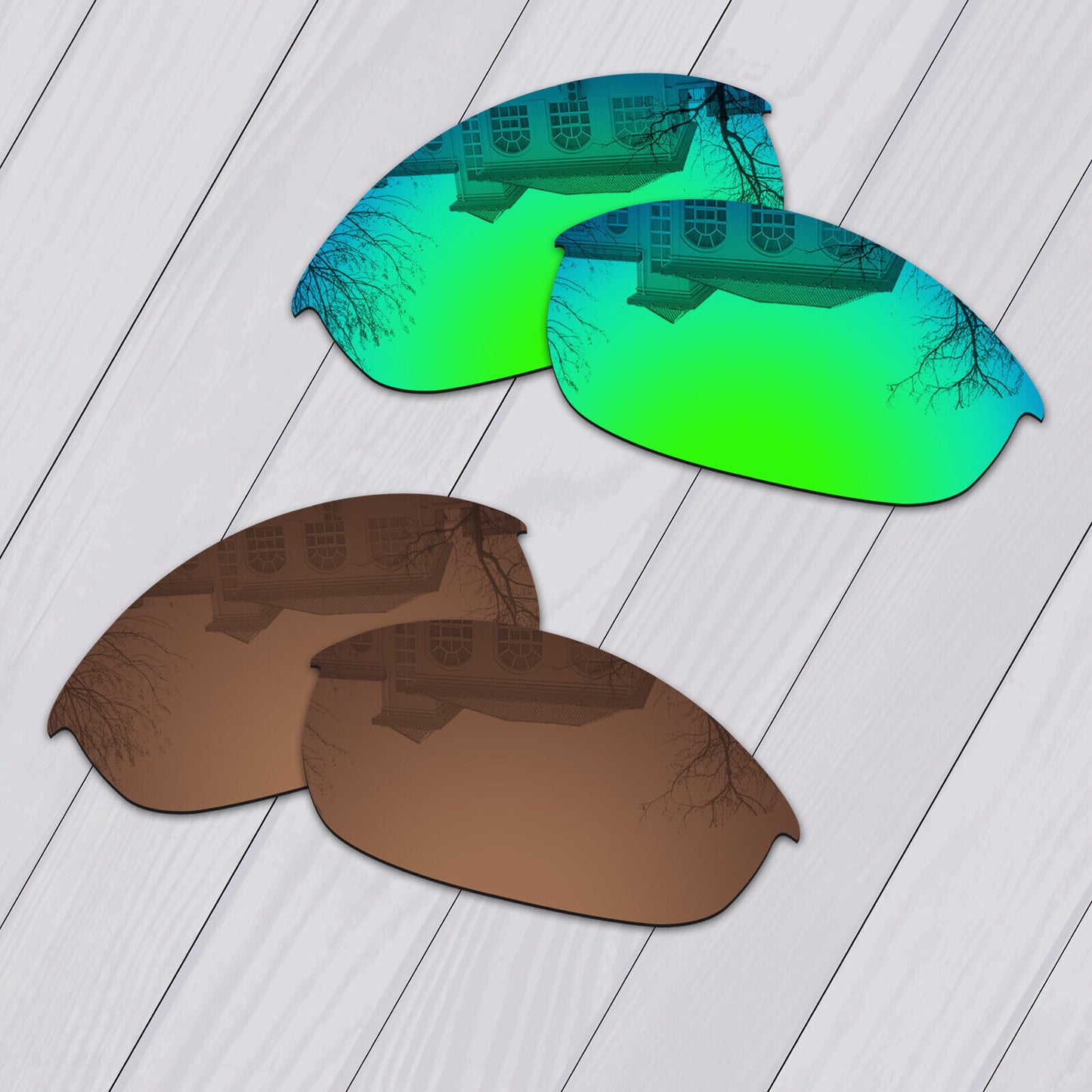 POLARIZED Replacement Lenses For-Oakley Half Jacket Anti-Scratch Options