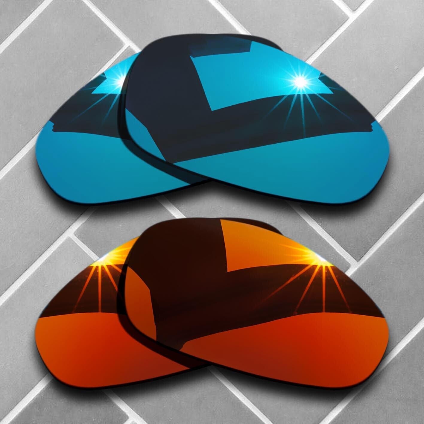Replacement Rubber Kit Polarized Lenses for-Oakley Juliet Sunglass Choices US