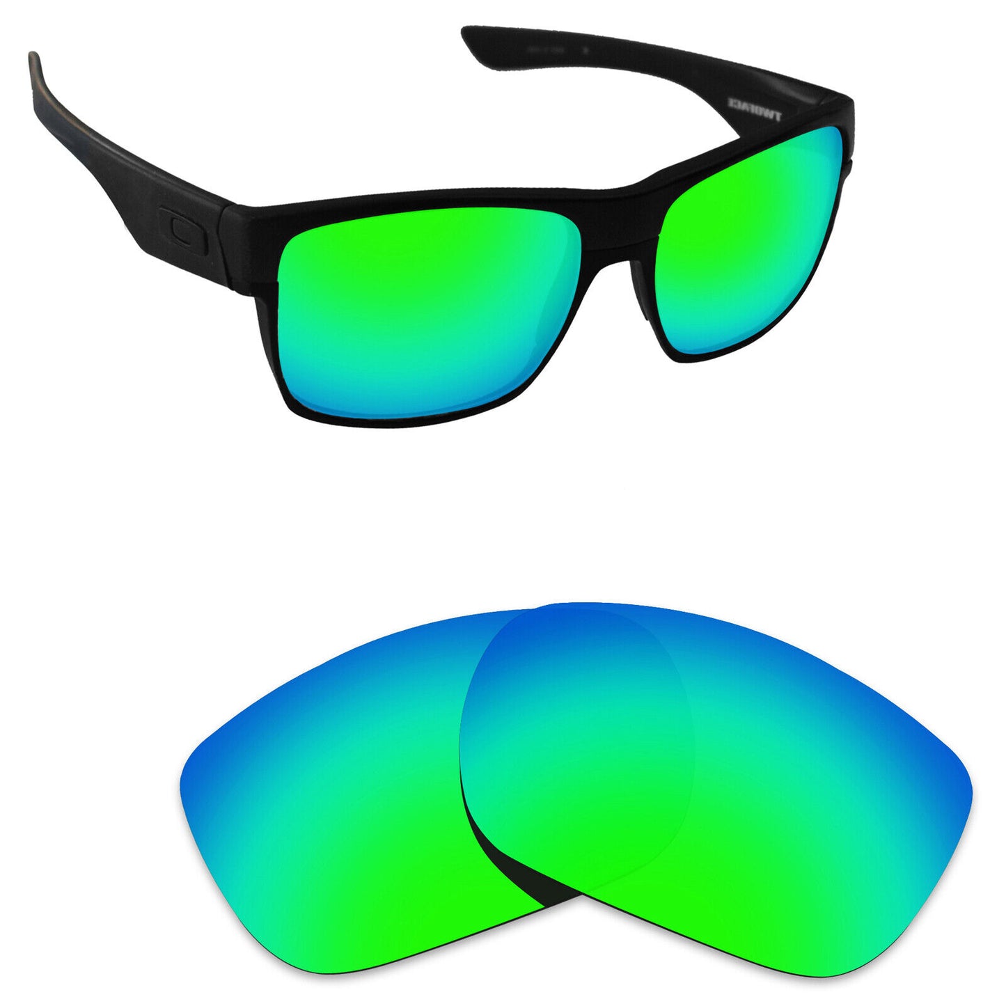 Hawkry Polarized Replacement Lenses for-Oakley TwoFace OO9189 Sunglass - Options