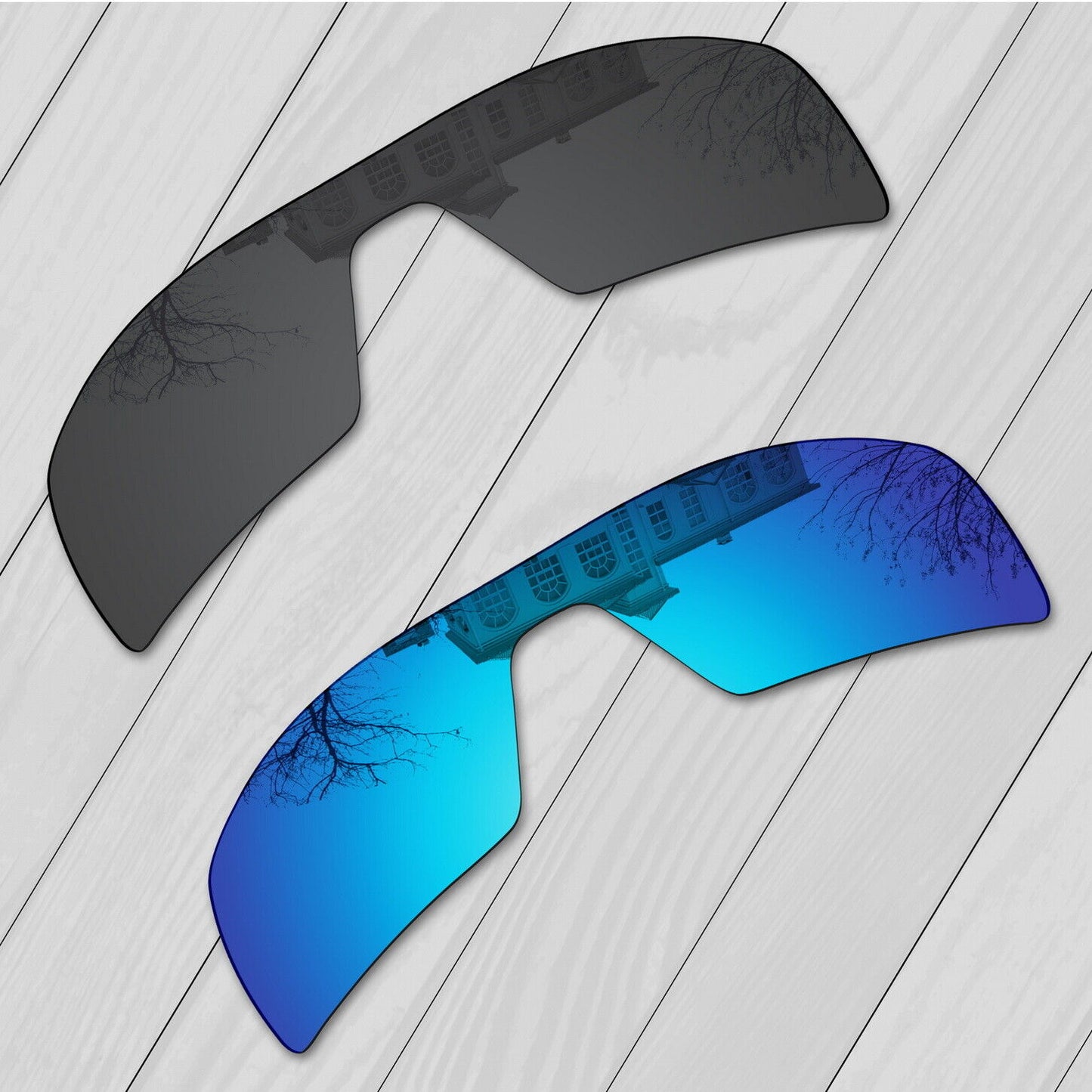 POLARIZED Replacement Lenses For-Oakley Oil Rig Sunglasses Anti-Scratch
