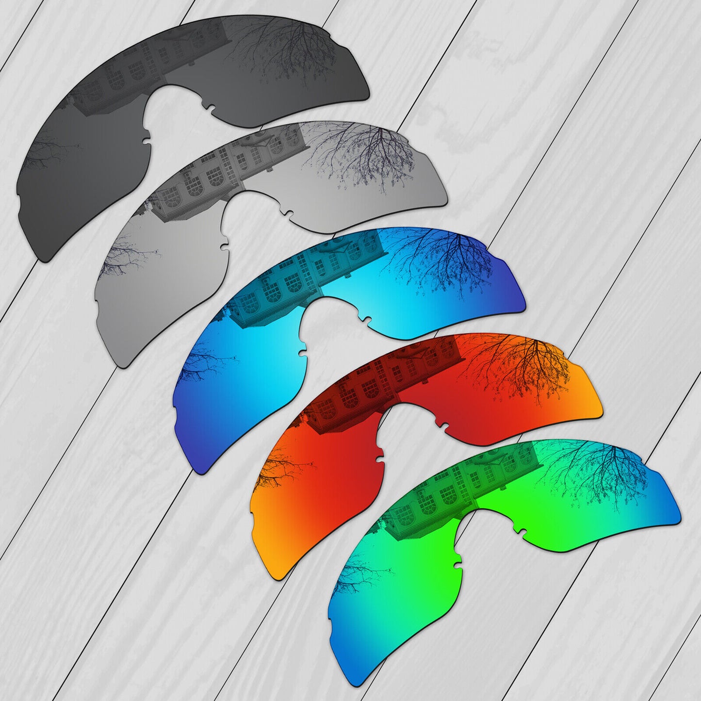 POLARIZED Replacement Lens & Kit For-Oakley RazorBlades Sunglass Anti-Scratch
