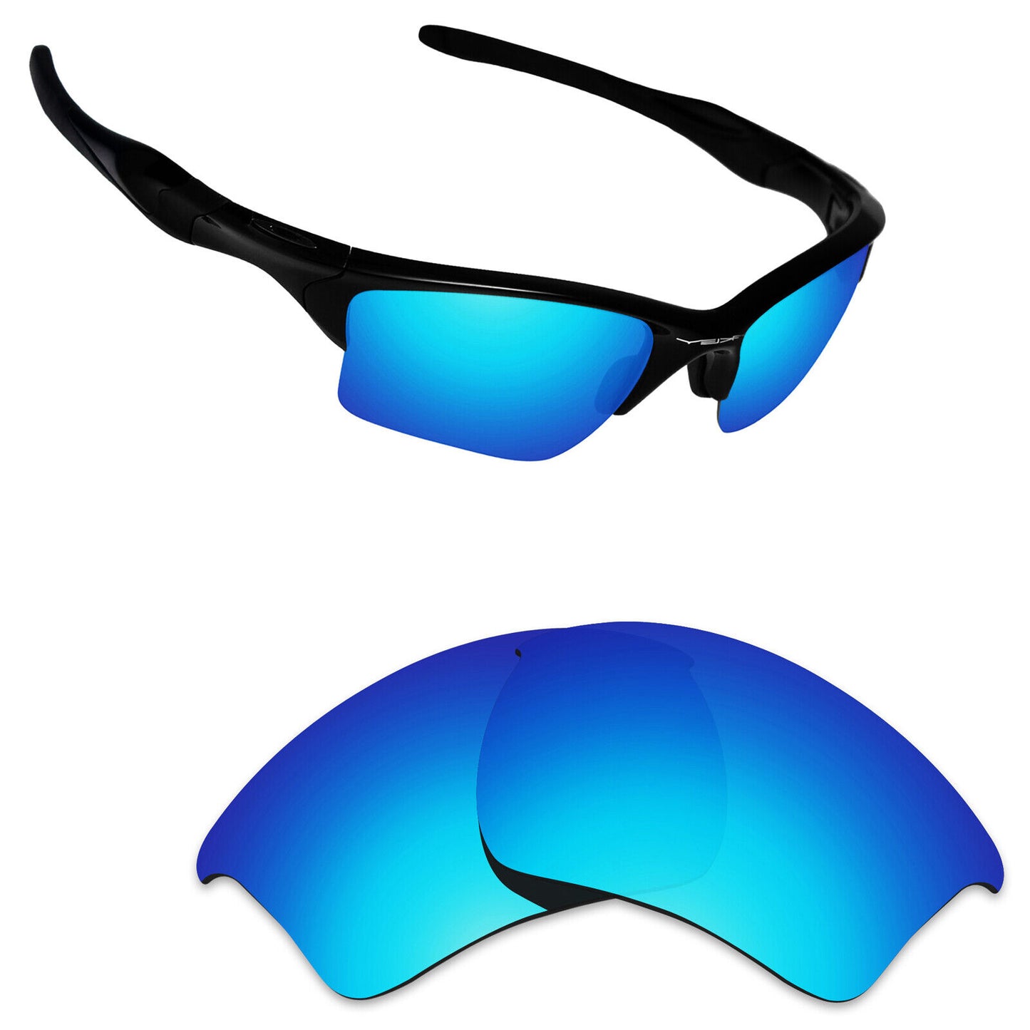 Hawkry Polarized Replacement Lens for-Oakley Half Jacket 2.0 XL OO9154 - Options