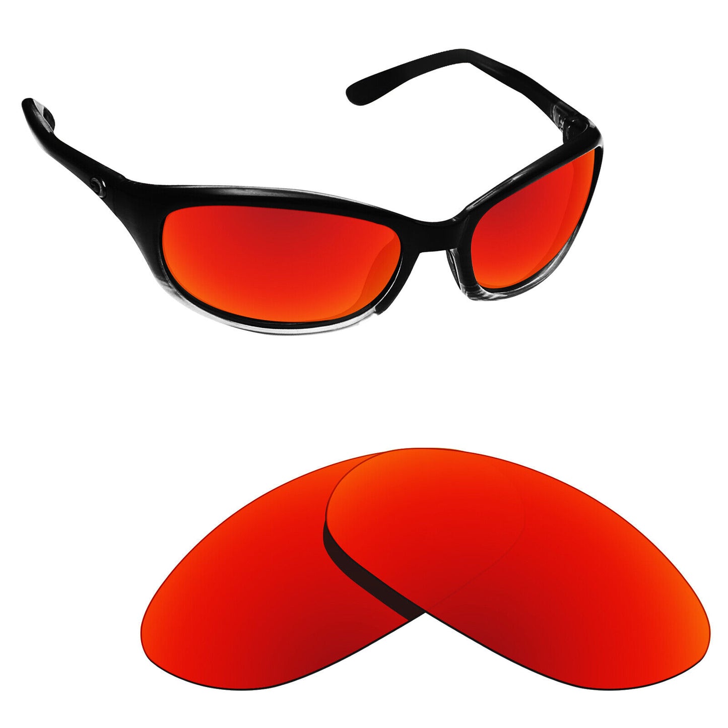 Hawkry Polarized Replacement Lenses for-Costa Harpoon Sunglass - Multiple