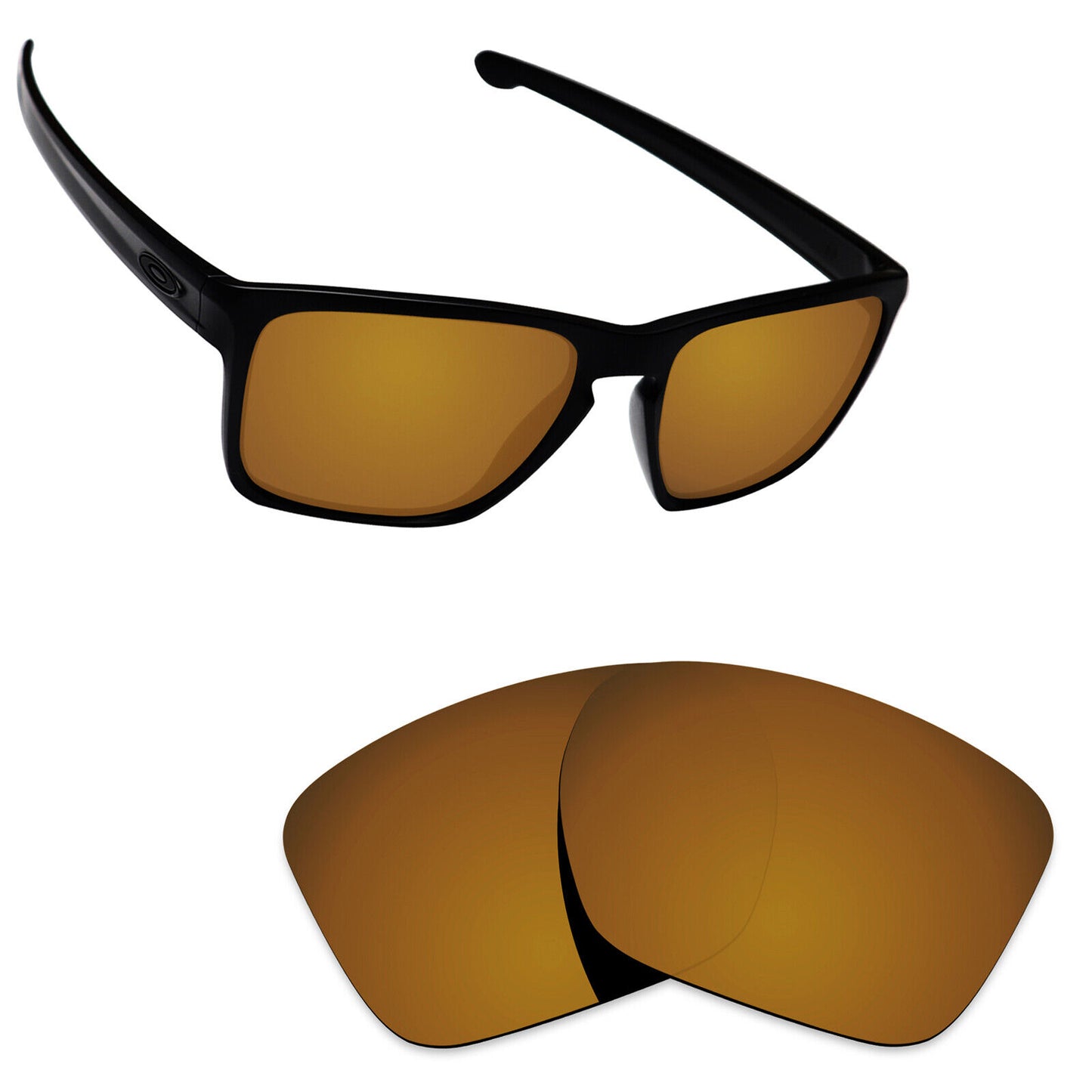 Hawkry Polarized Replacement Lens for-Oakley Sliver XL OO9341 Sunglass - Options