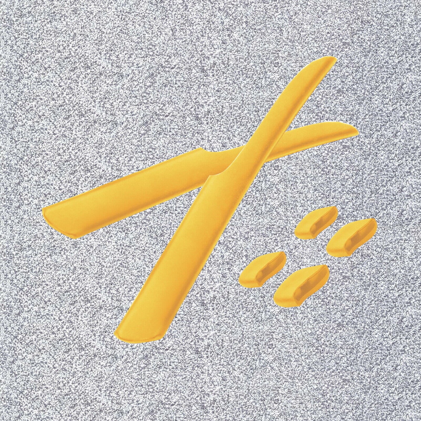 ExpressReplacement Earsocks & Nose Pads For-Oakley Fast Jacket XL-Option OO9156