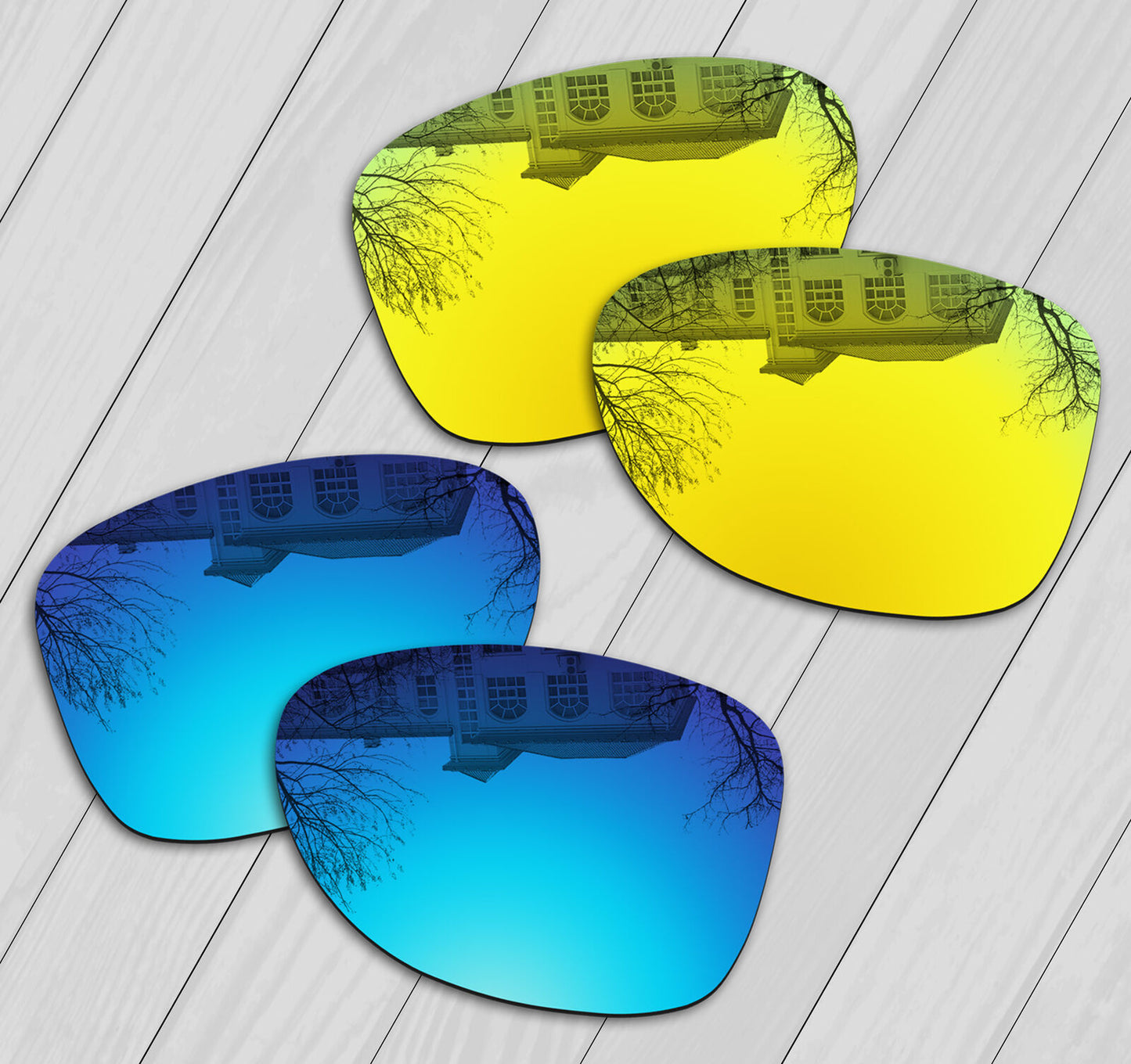 POLARIZED Replacement Lenses For-Oakley Crosshair 2012 Sunglasses Anti-Scratch