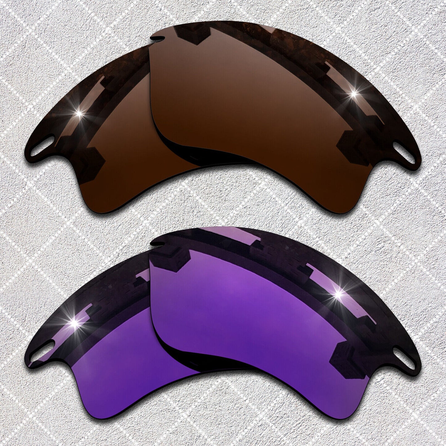 HeyRay Replacement Lenses for Fast Jacket XL OO9156 Sunglasses Polarized -Opt