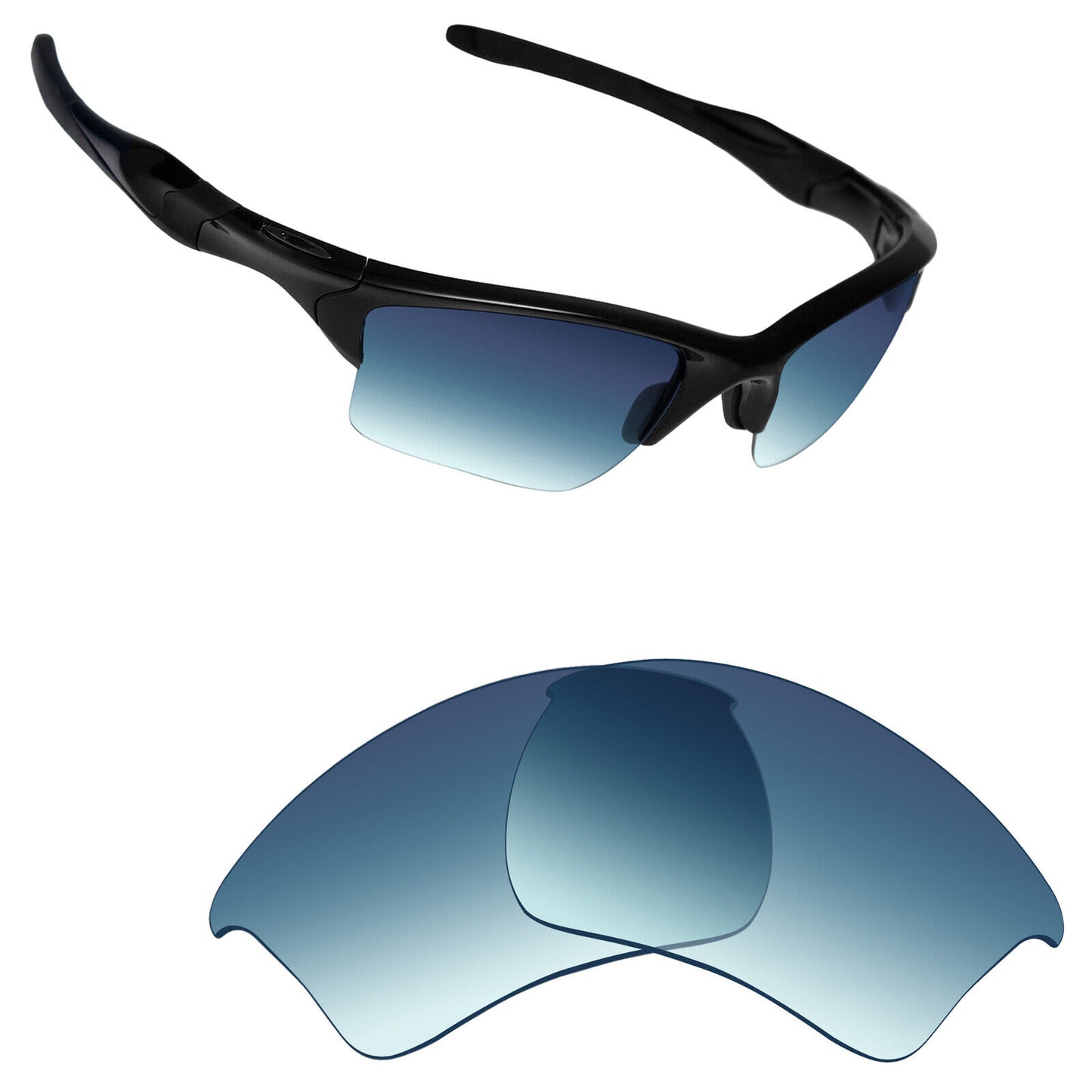Hawkry Polarized Replacement Lens for-Oakley Half Jacket 2.0 XL OO9154 - Options