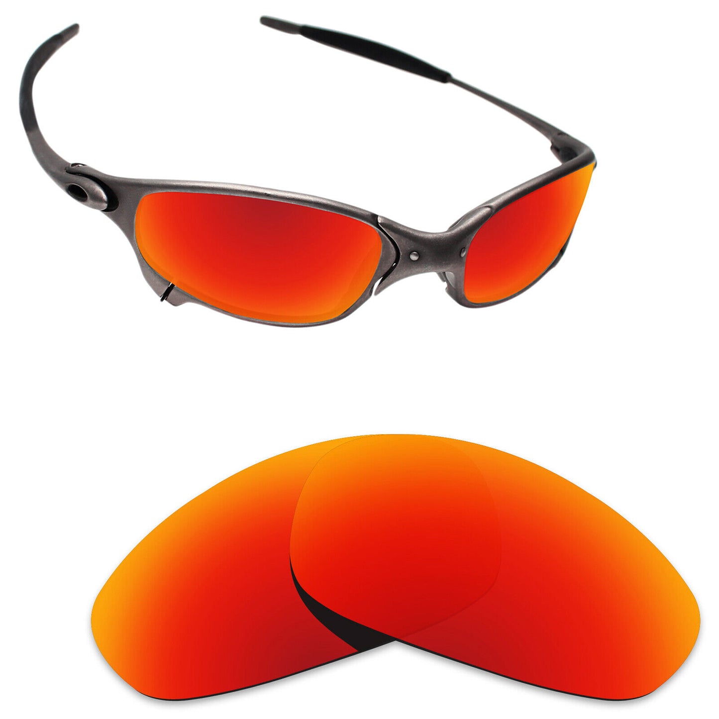 Hawkry Polarized Replacement Lenses for-Oakley Juliet Sunglass - Multiple