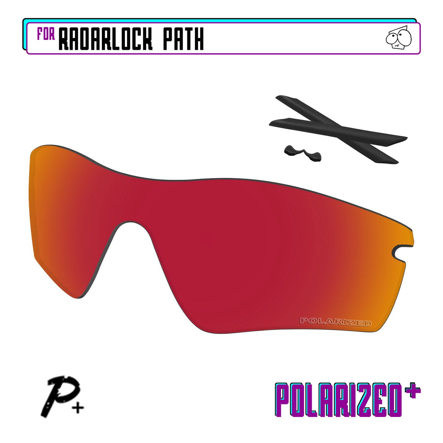 POLARIZED Replacement Lens & Kit For-Oakley RadarLock Path OO9181 Anti-Scratch