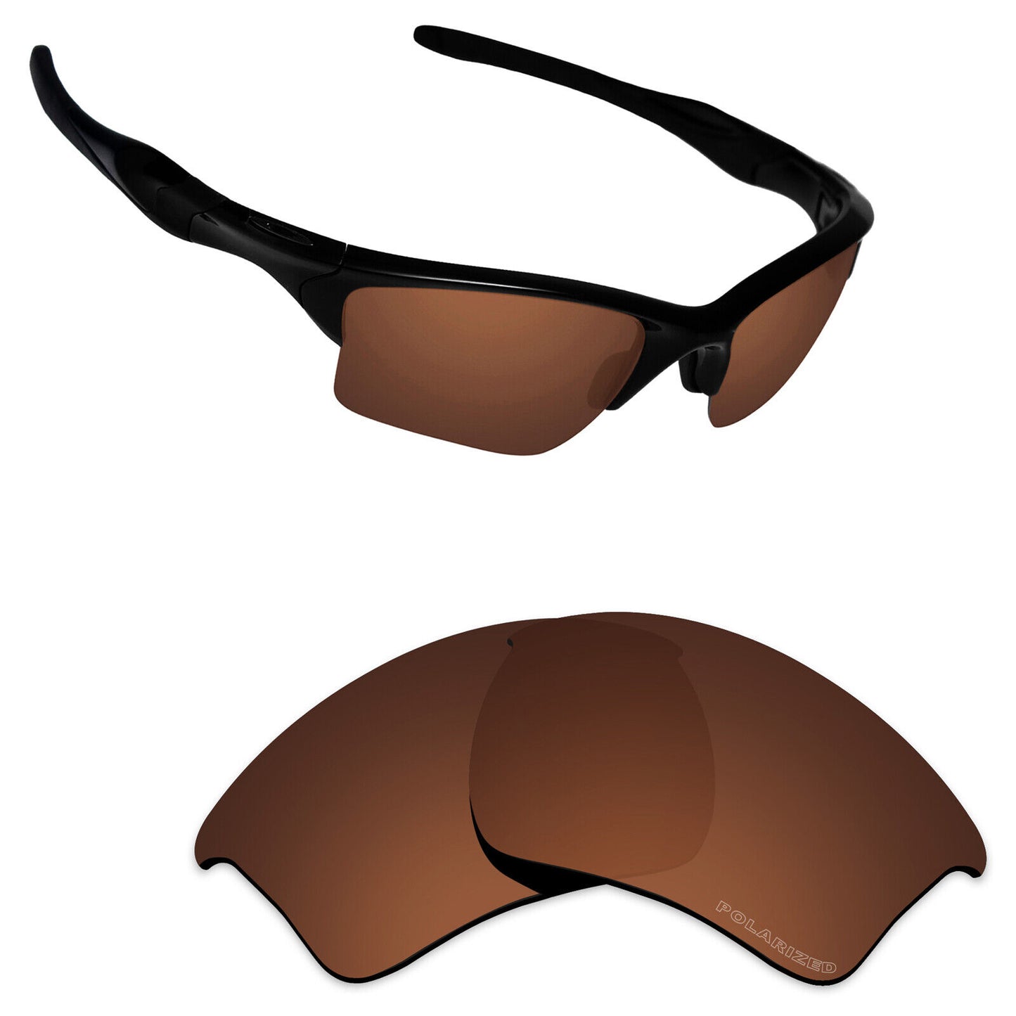 Hawkry Polarized Replacement Lens for-Oakley Half Jacket 2.0 XL OO9154 - Options