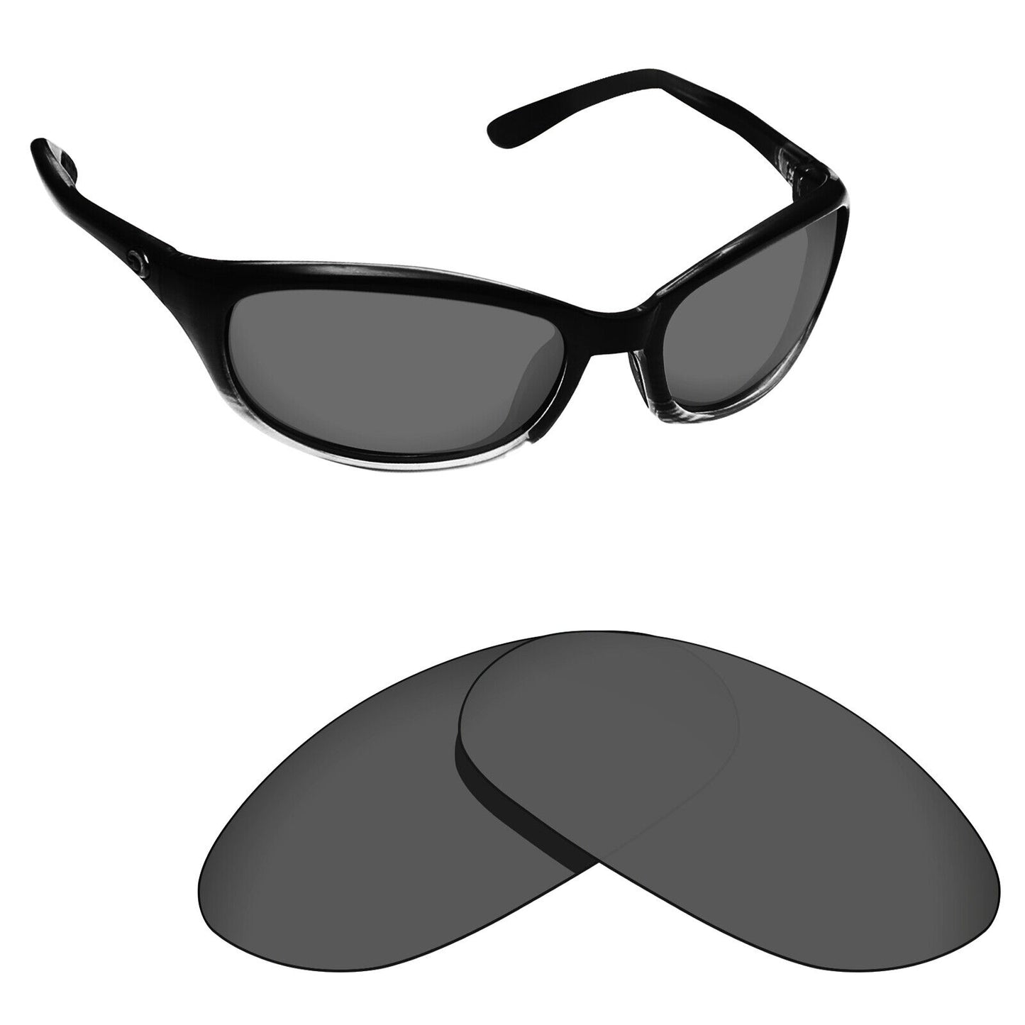 Hawkry Polarized Replacement Lenses for-Costa Harpoon Sunglass - Multiple