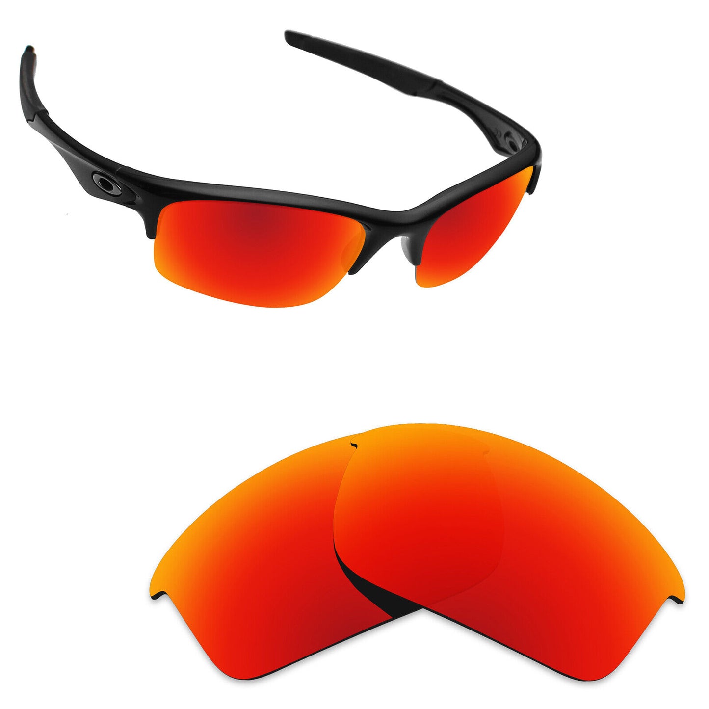 Hawkry Polarized Replacement Lenses for-Oakley Bottle Rocket OO9164 - Options