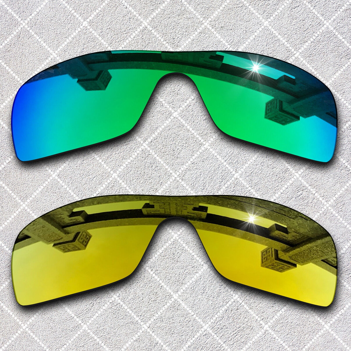 HeyRay Replacement Lenses for Oil Rig Sunglasses Polarized -Opt