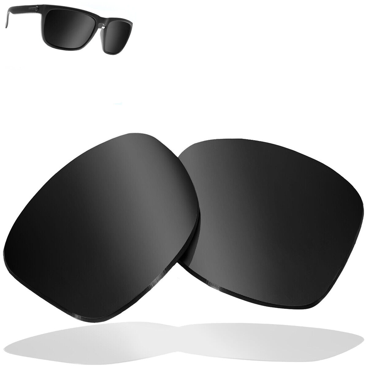 LenSwitch Replacement Lenses for ELECTRIC KNOXVILLE XL Sunglasses Multi-Color