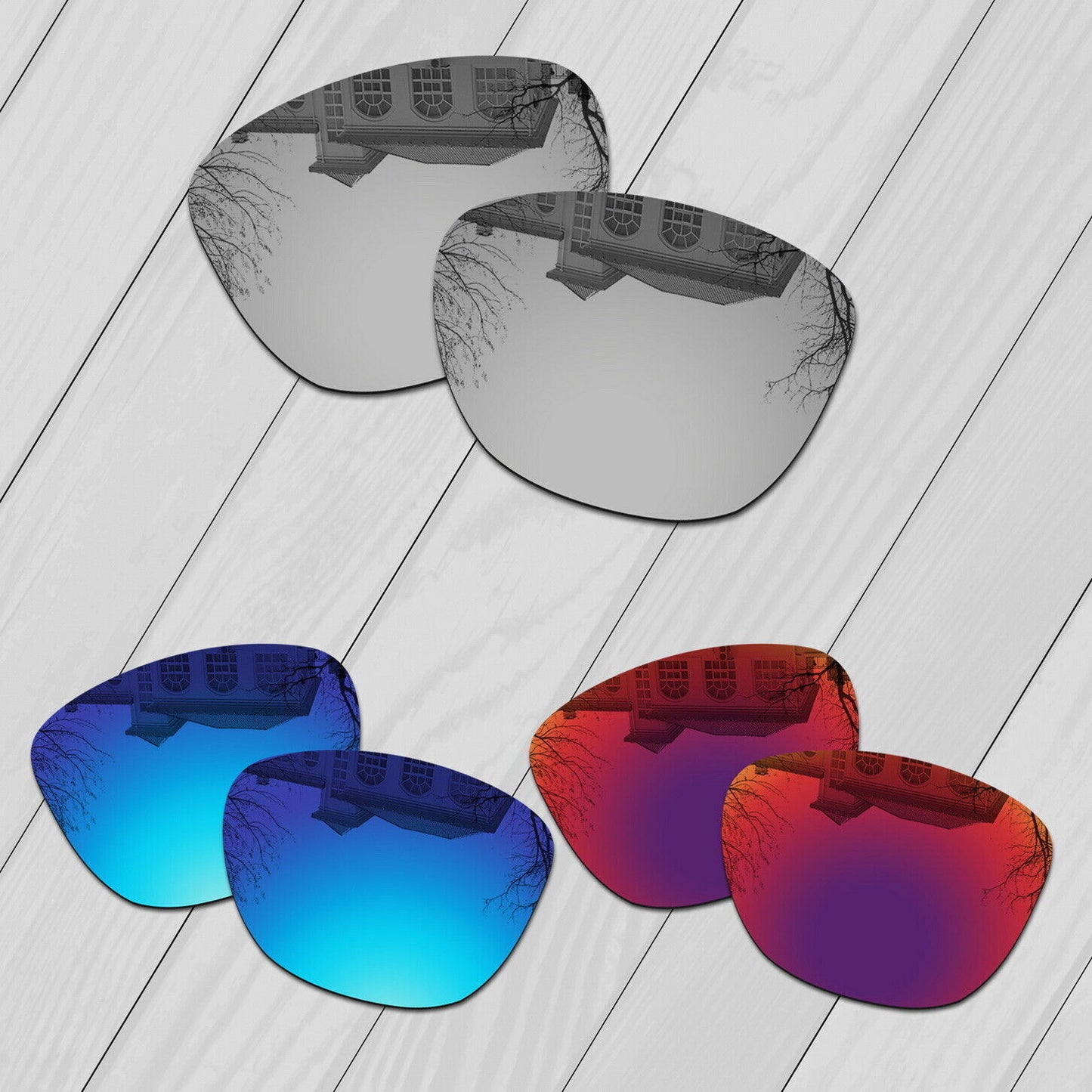 POLARIZED Replacement Lenses For-Oakley Frogskins Range OO9284 Anti-Scratch Opt