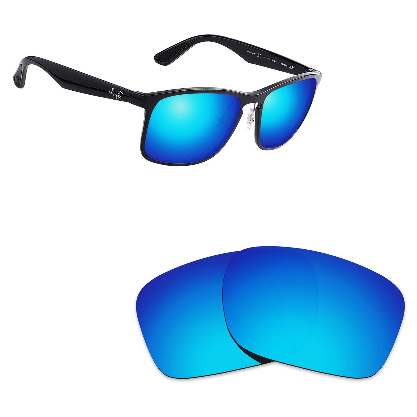 Hawkry Polarized Replacement Lens for-RayBan RB4264-58 Sunglass - Options