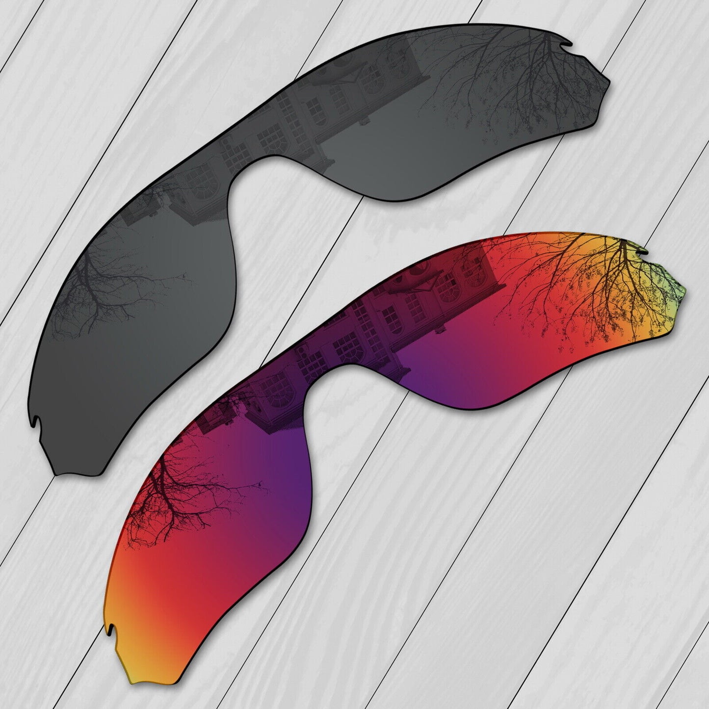 POLARIZED Replacement Lenses & Kit For-Oakley Radar Edge OO9184 Anti-Scratch