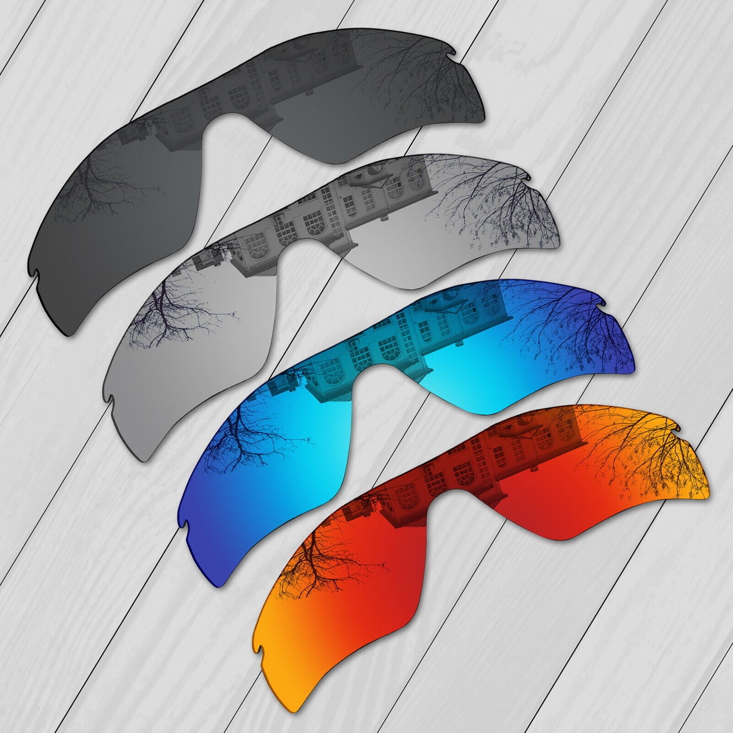 POLARIZED Replacement Lenses & Kit For-Oakley Radar Path Asian Fit Sunglasses
