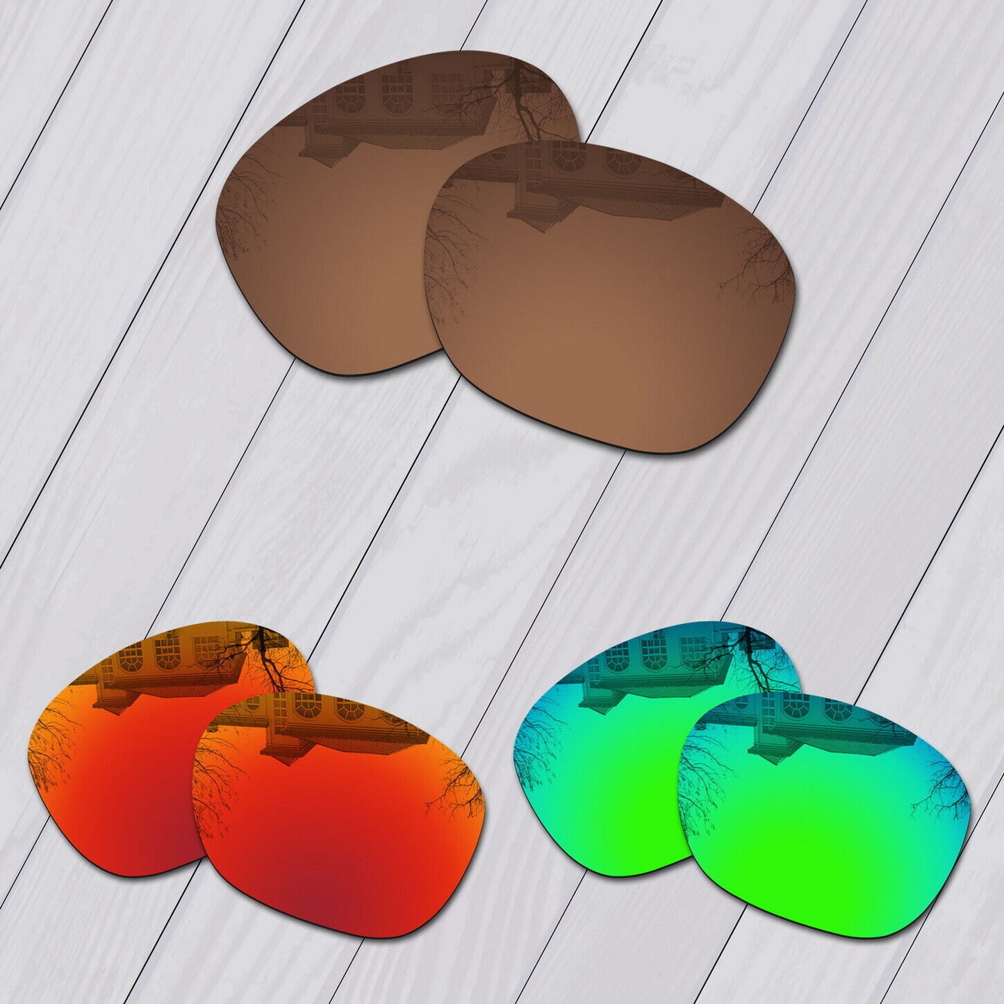 POLARIZED Replacement Lenses For-Oakley Garage Rock OO9175 Anti-Scratch Options