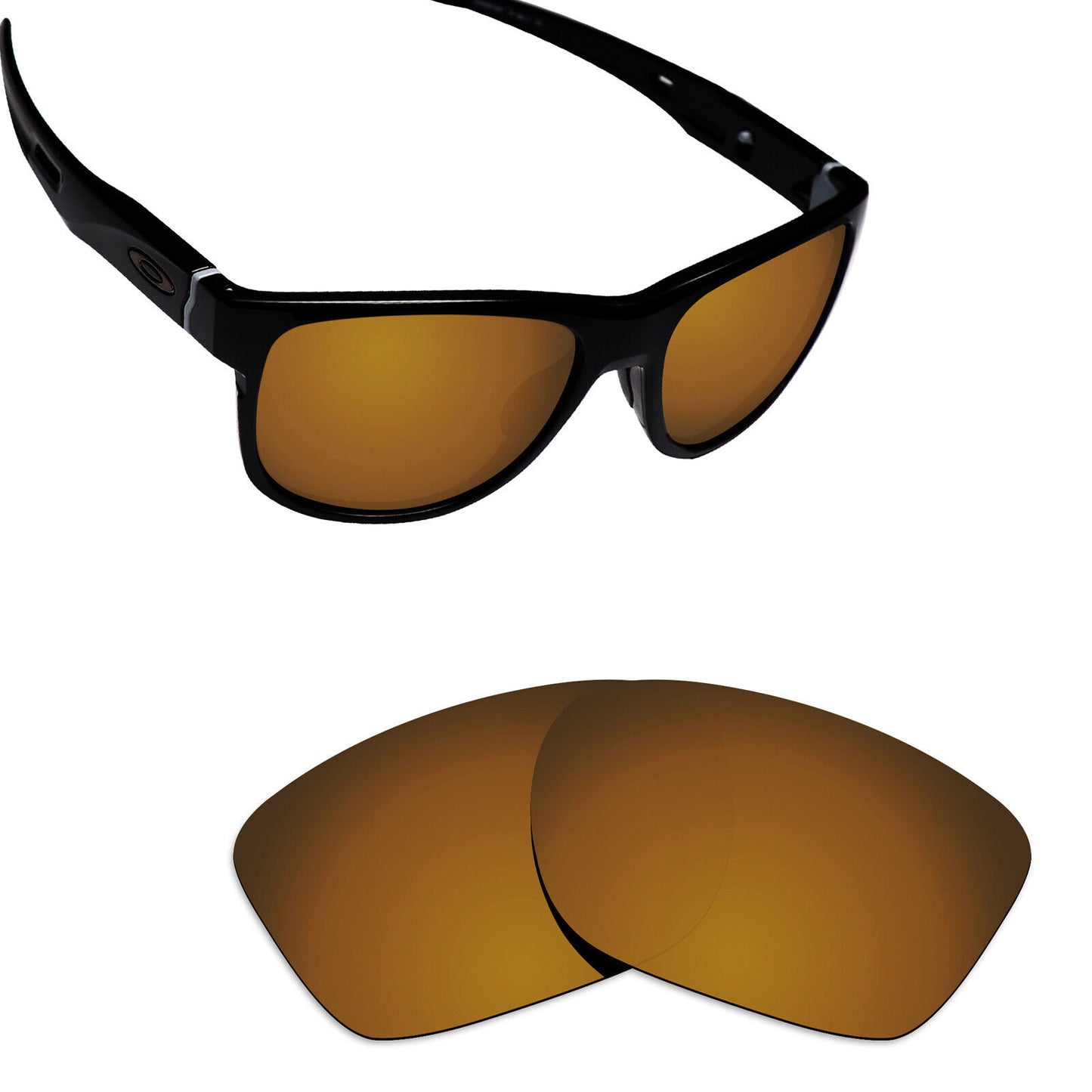 Hawkry Polarized Replacement Lens for-Oakley Crossrange Sunglass