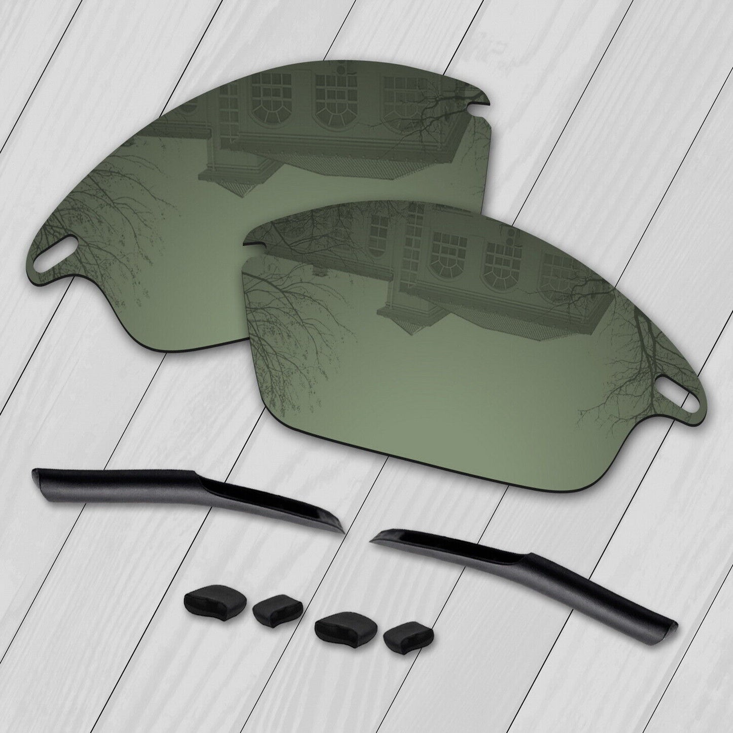 POLARIZED Replacement Lenses&Kit For-Oakley Fast Jacket OO9097 Anti-Scratch Opt