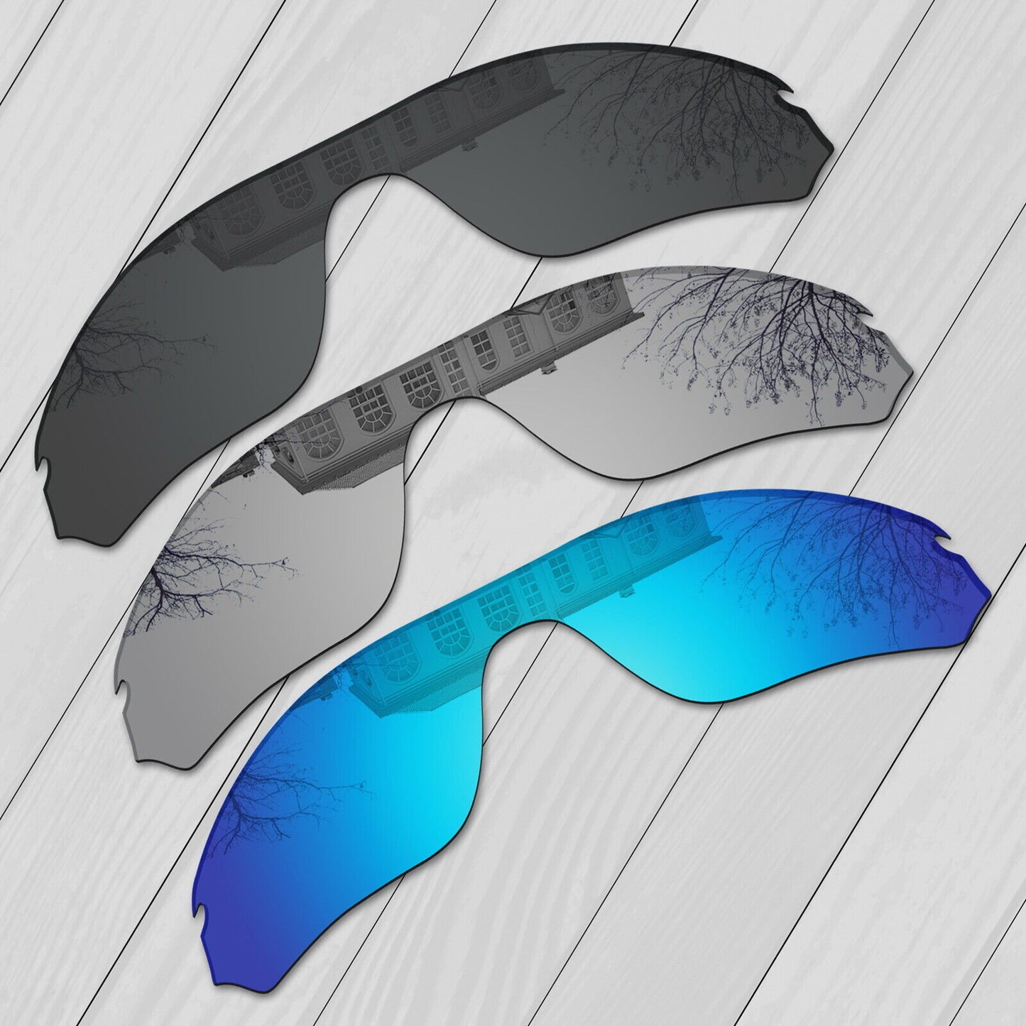 POLARIZED Replacement Lens & Kit For-Oakley RadarLock Edge OO9183 Anti-Scratch
