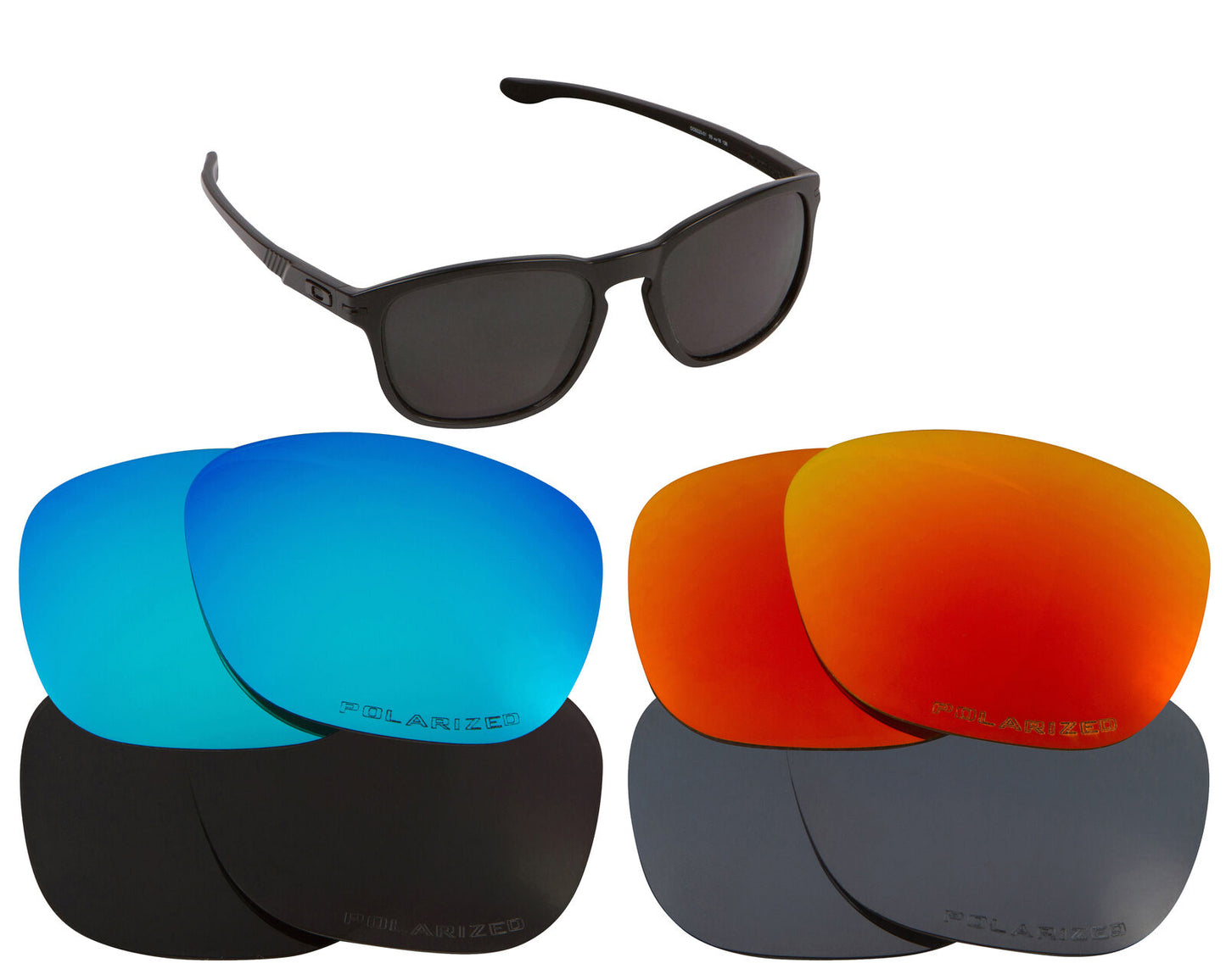 LenSwitch Replacement Lenses for Oakley Enduro Sunglasses Multi-Color