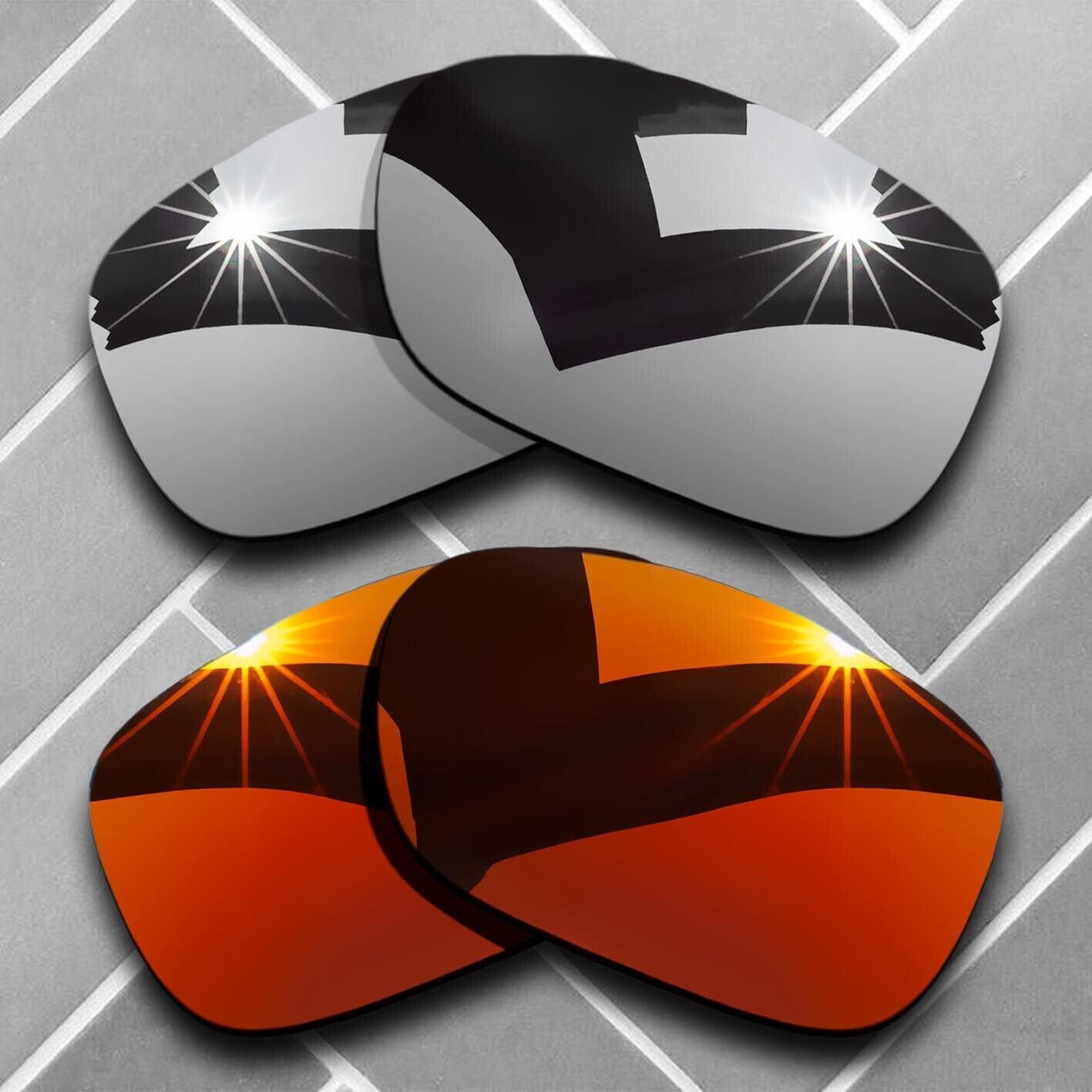 Polarized Replacement lenses for-Oakley Twoface Anti-Scratch Multiple Choices US