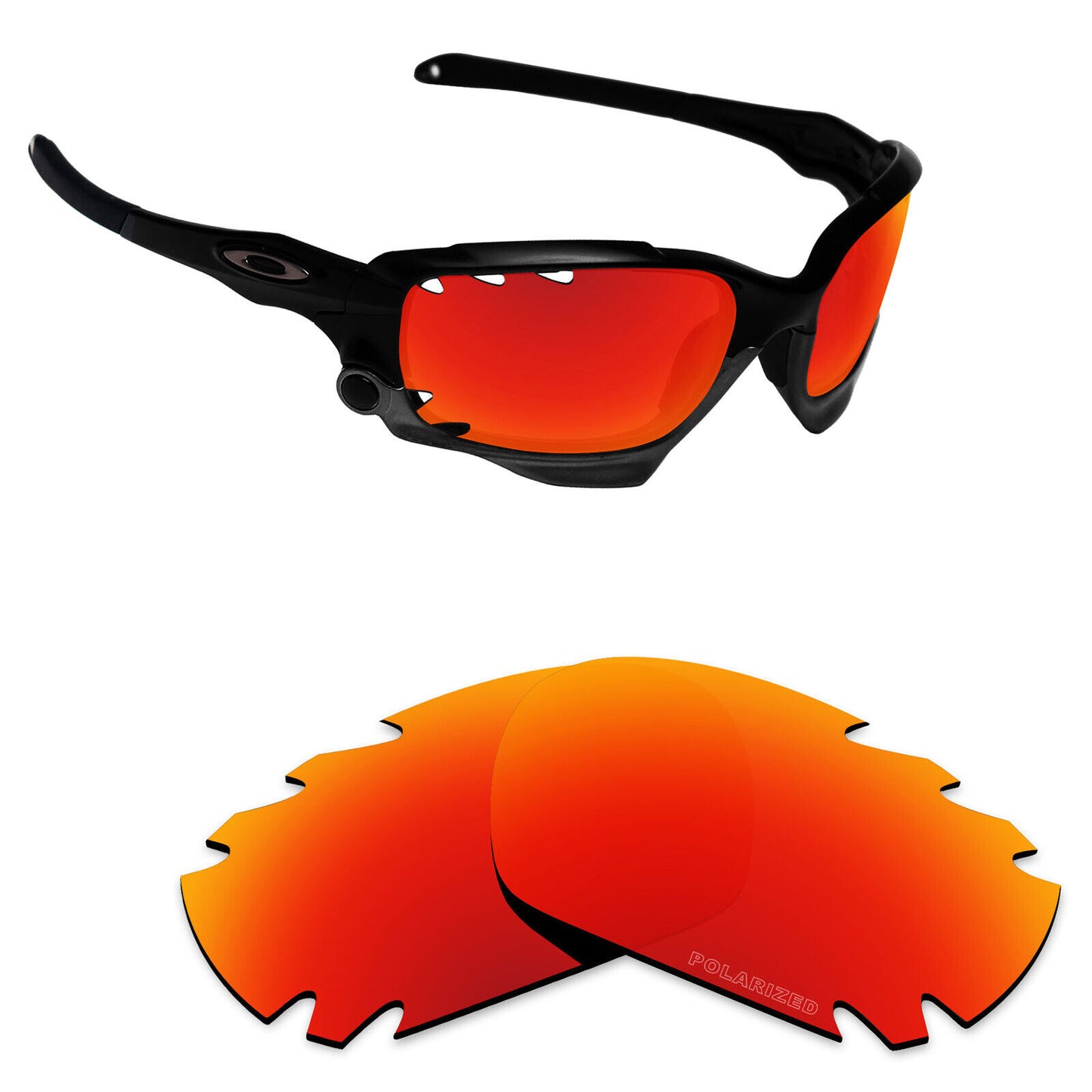 Hawkry Polarized Replacement Lens for-Oakley Jawbone Vented Sunglass - Multiple