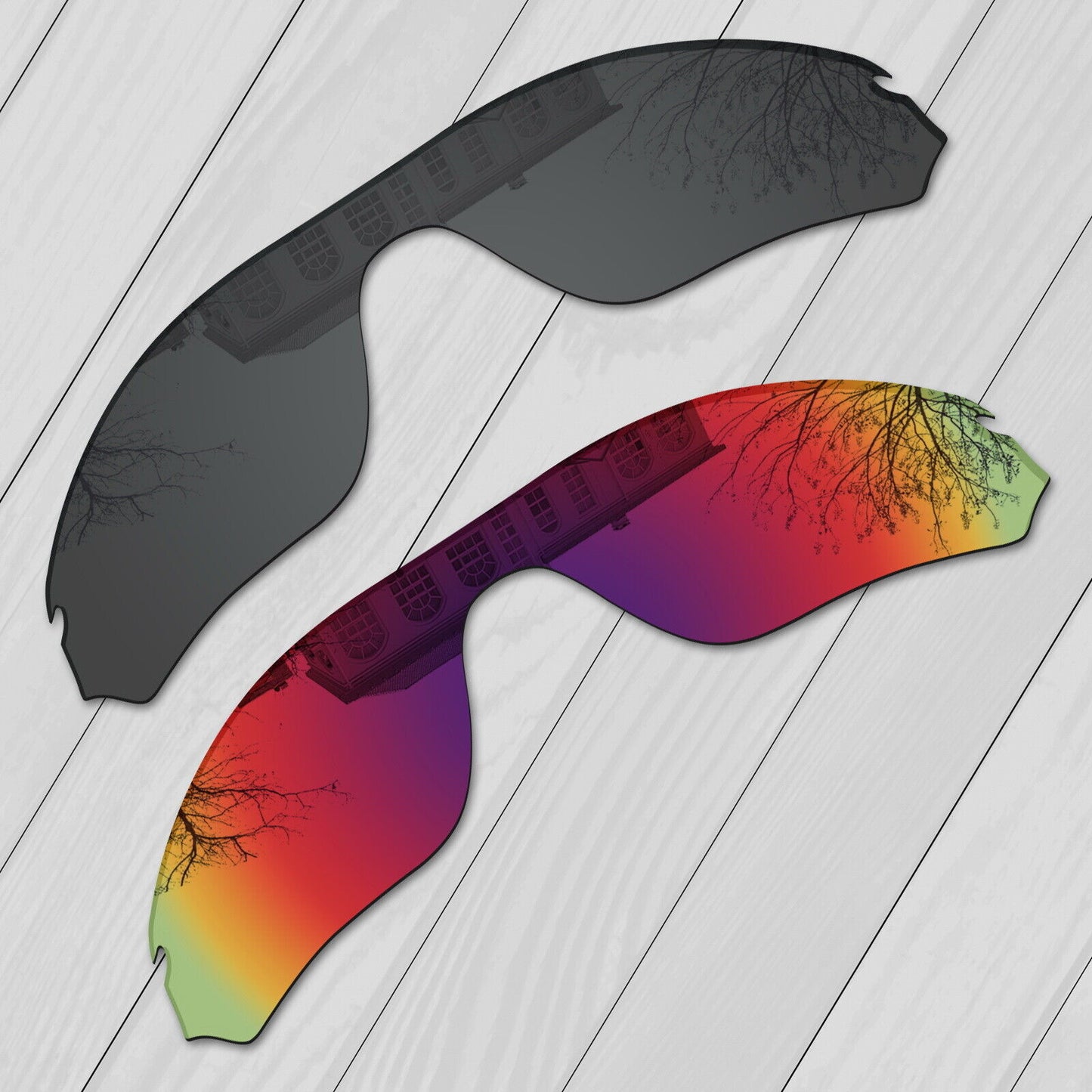 POLARIZED Replacement Lens & Kit For-Oakley RadarLock Edge OO9183 Anti-Scratch