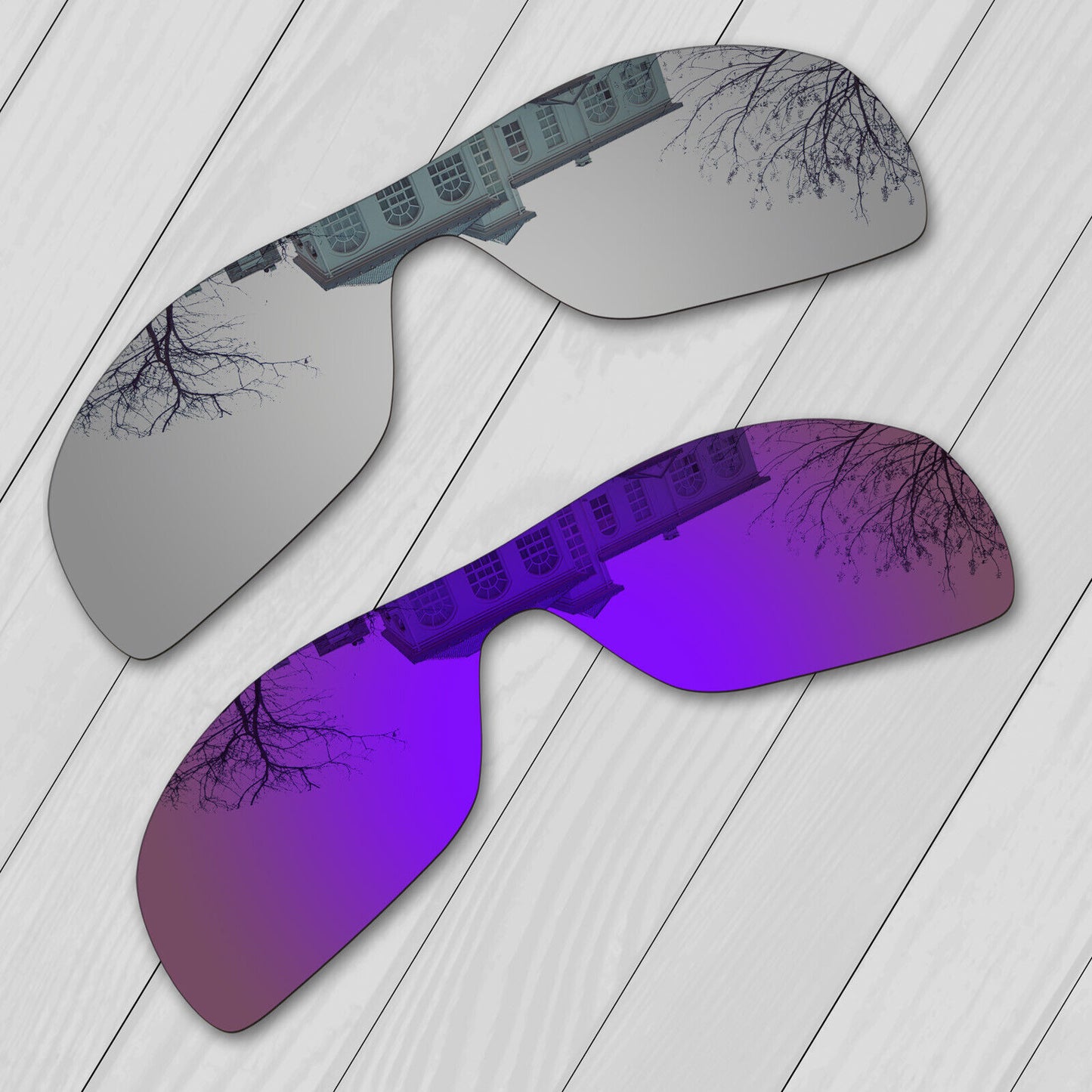 POLARIZED Replacement Lenses For-Oakley Oil Rig Sunglasses Anti-Scratch