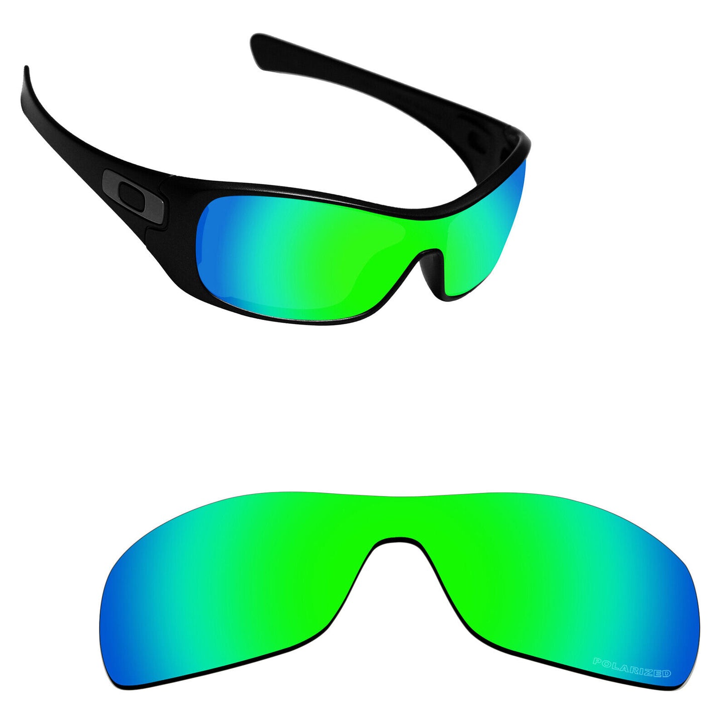 Hawkry Polarized Replacement Lenses for-Oakley Antix Sunglass - Options