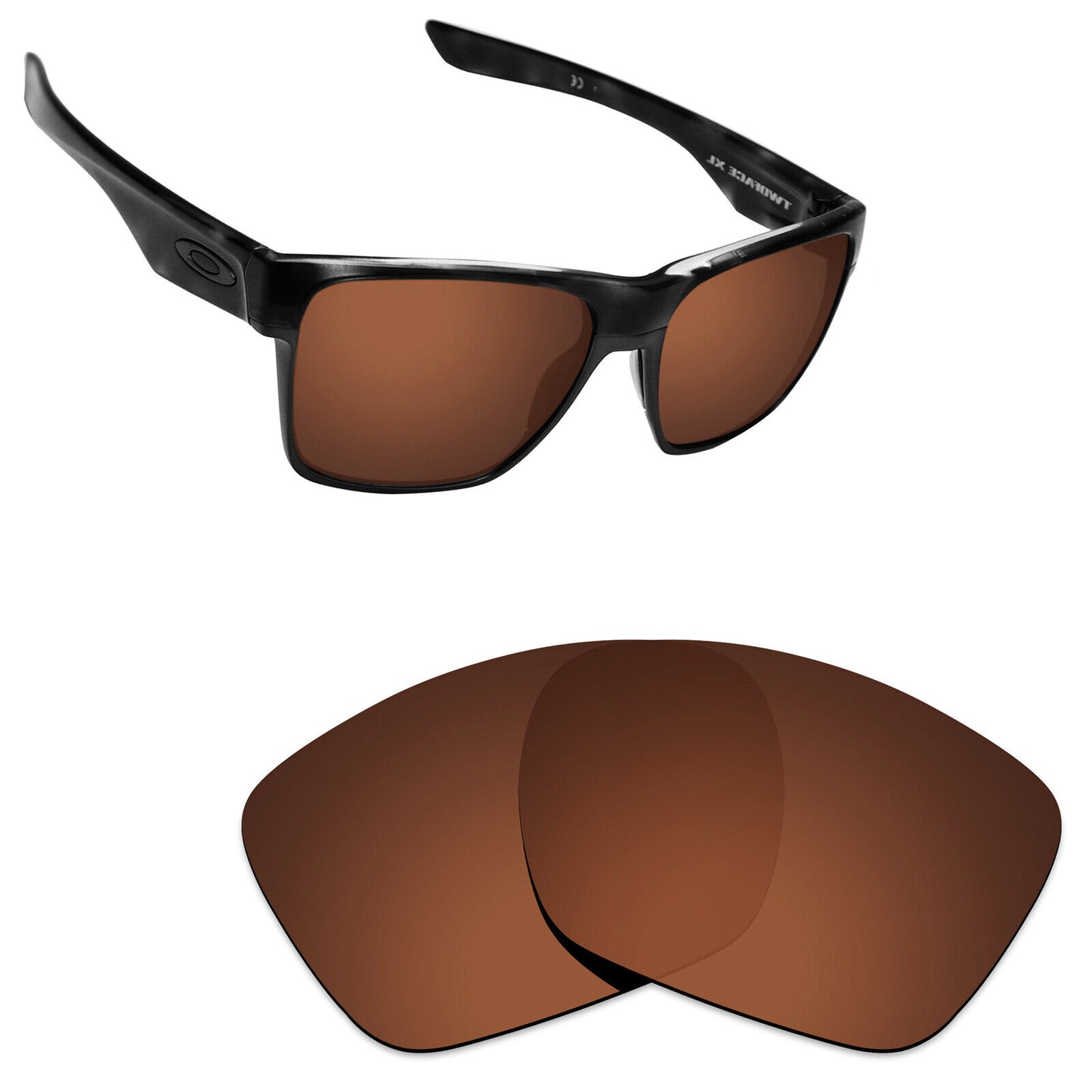 Hawkry Polarized Replacement Lenses for-Oakley Twoface XL OO9350 - Multiple