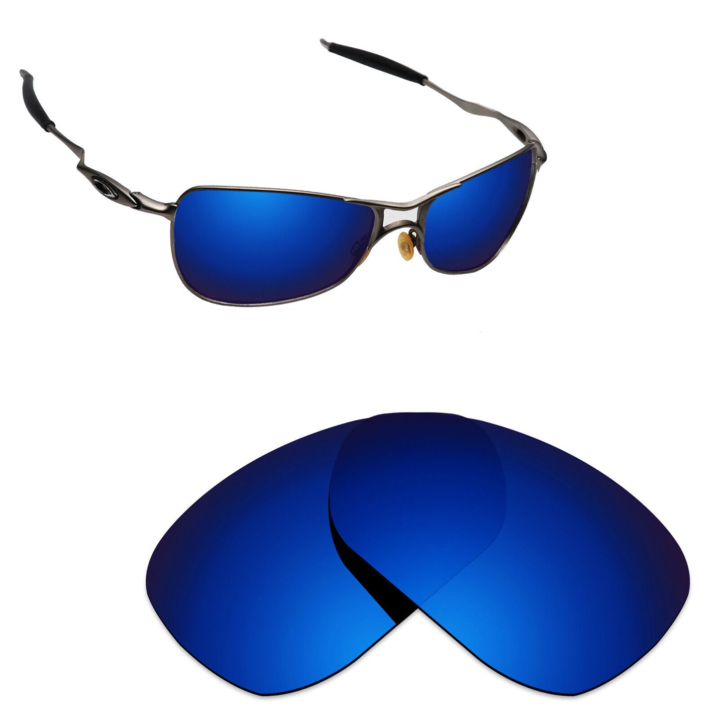 Hawkry Polarized Replacement Lenses for-Oakley Crosshair 1.0 Sunglass-Multiple