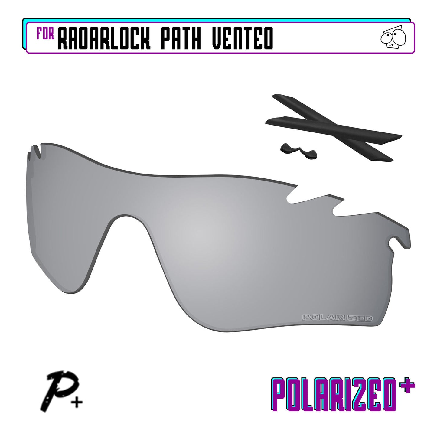POLARIZED Replacement Lens & Kit For-Oakley RadarLock Path Vented OO9181