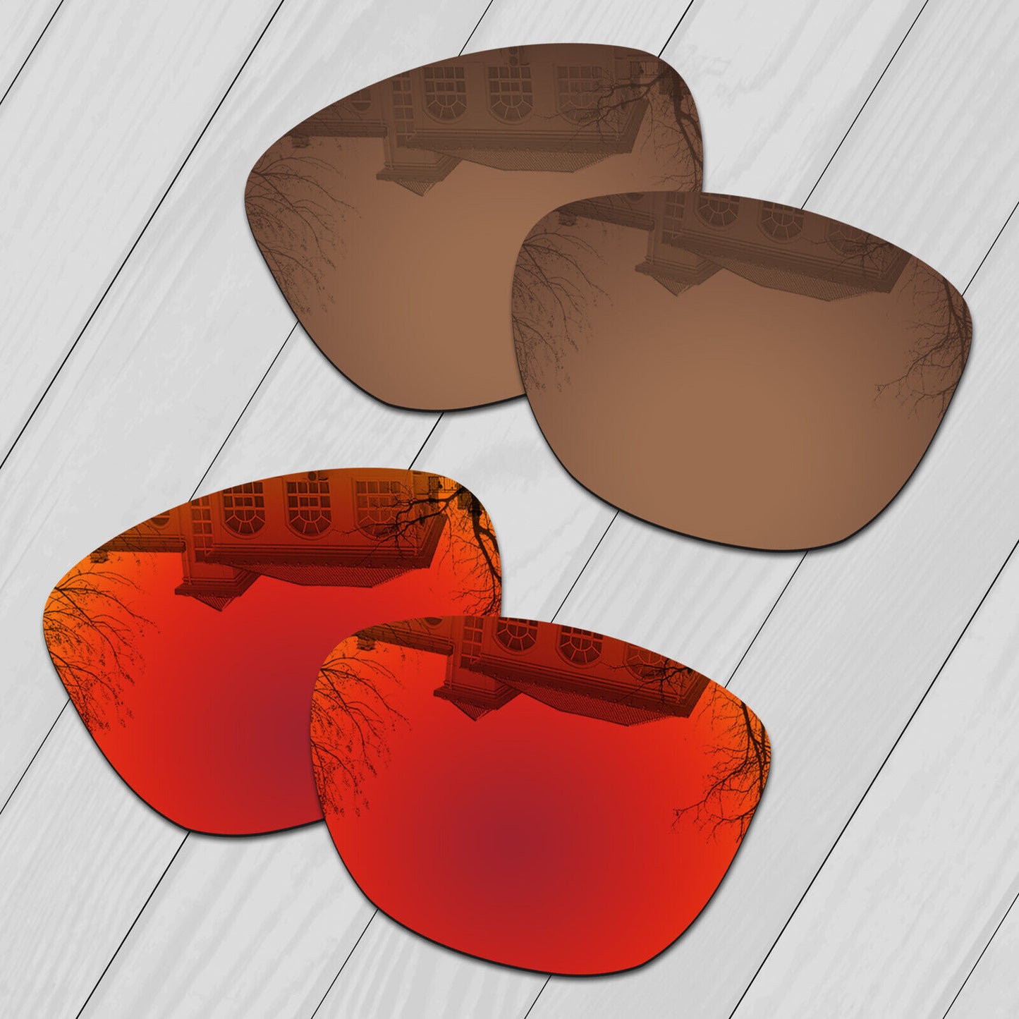 POLARIZED Replacement Lenses For-Oakley Frogskins Range OO9284 Anti-Scratch Opt