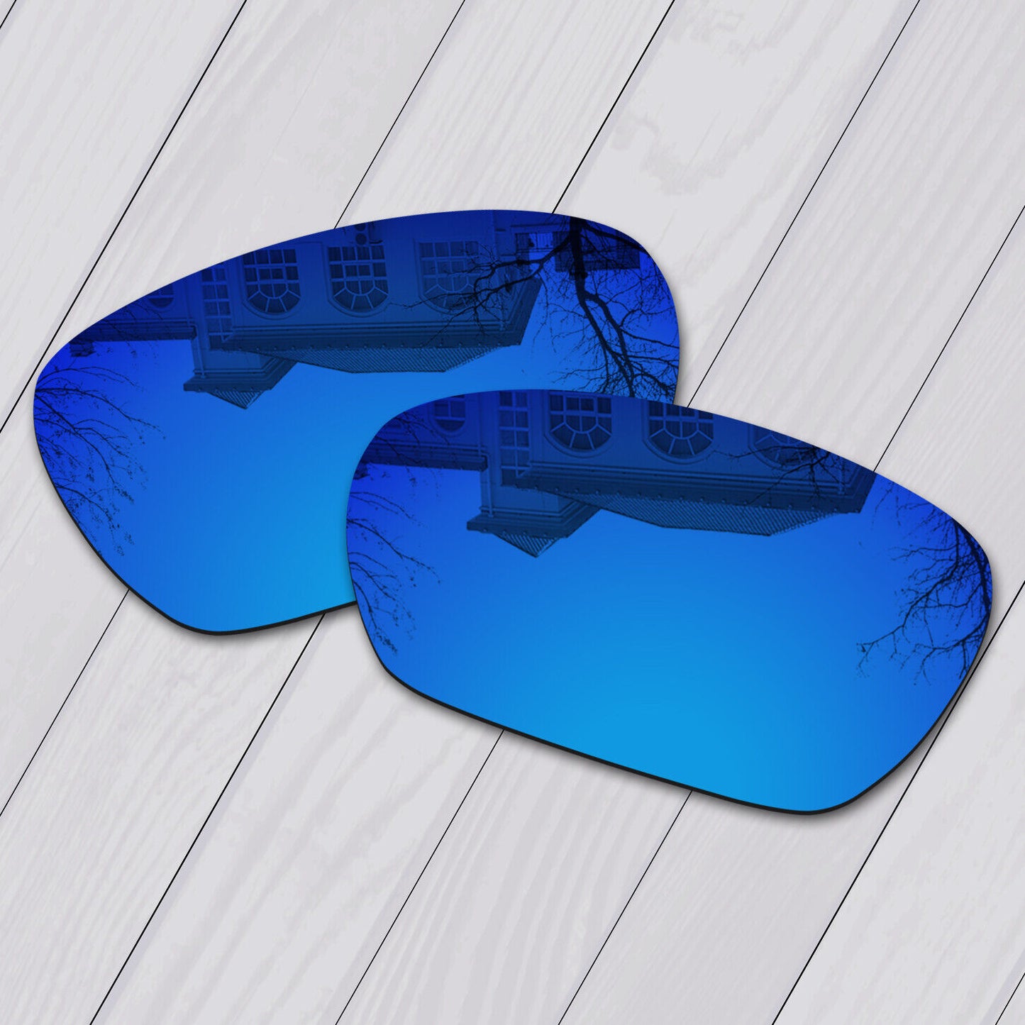 POLARIZED Replacement Lenses & Nose Pad For-Oakley Inmate Sunglass Anti-Scratch