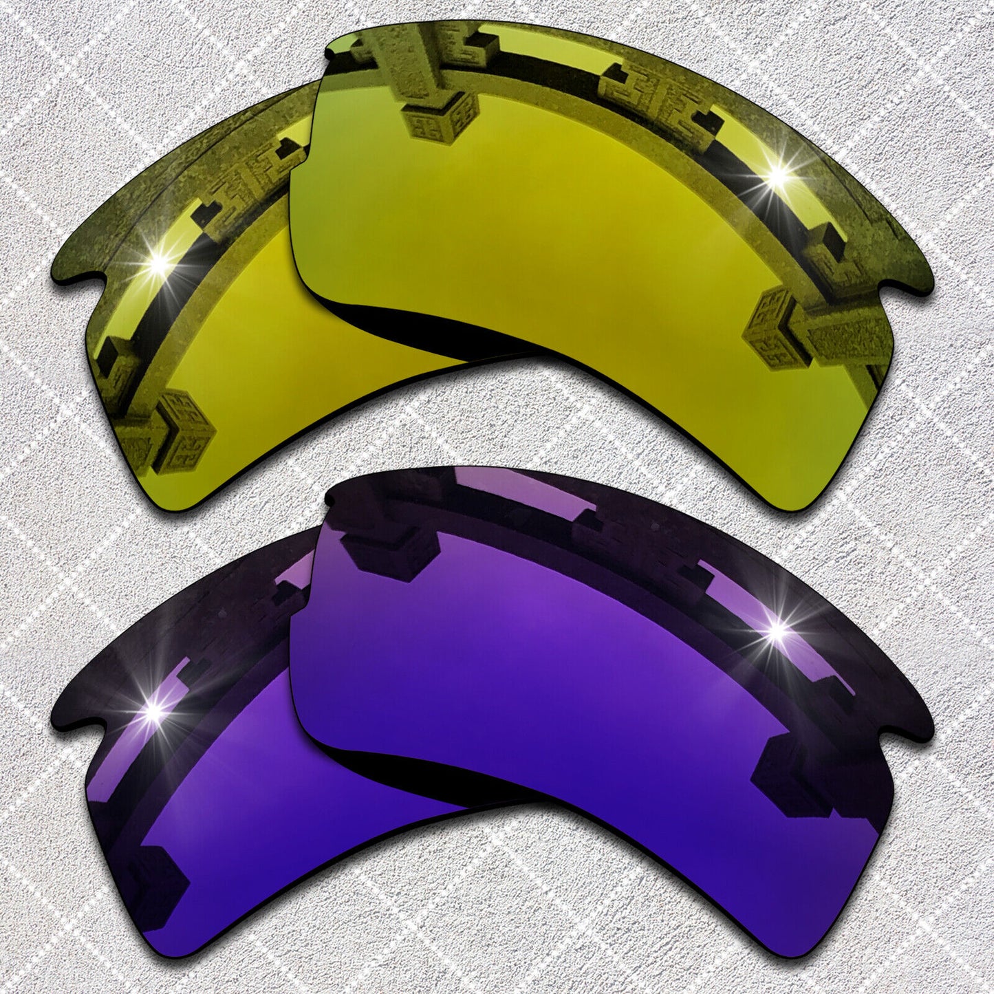 HeyRay Replacement Lenses for Flak 2.0 XL OO9188 Sunglasses Polarized - Options