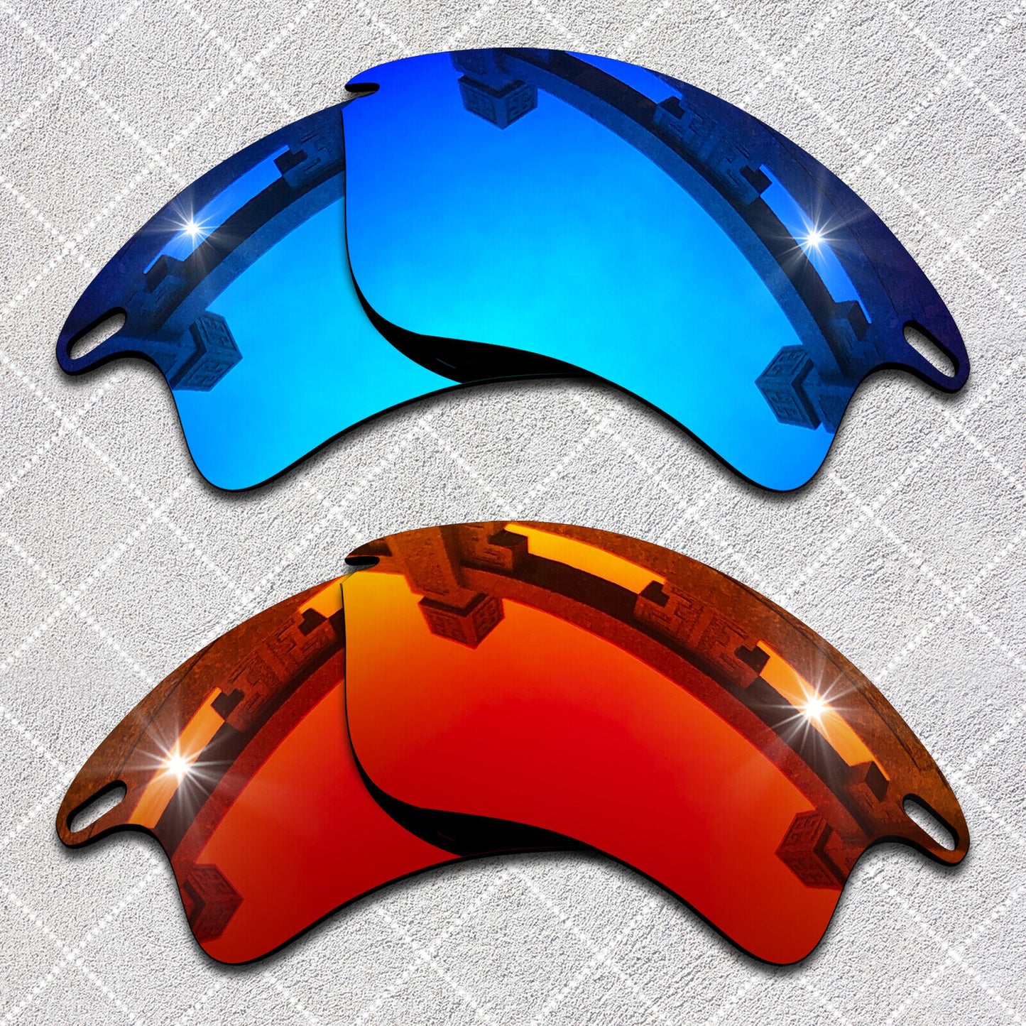 HeyRay Replacement Lenses for Fast Jacket XL OO9156 Sunglasses Polarized-Options