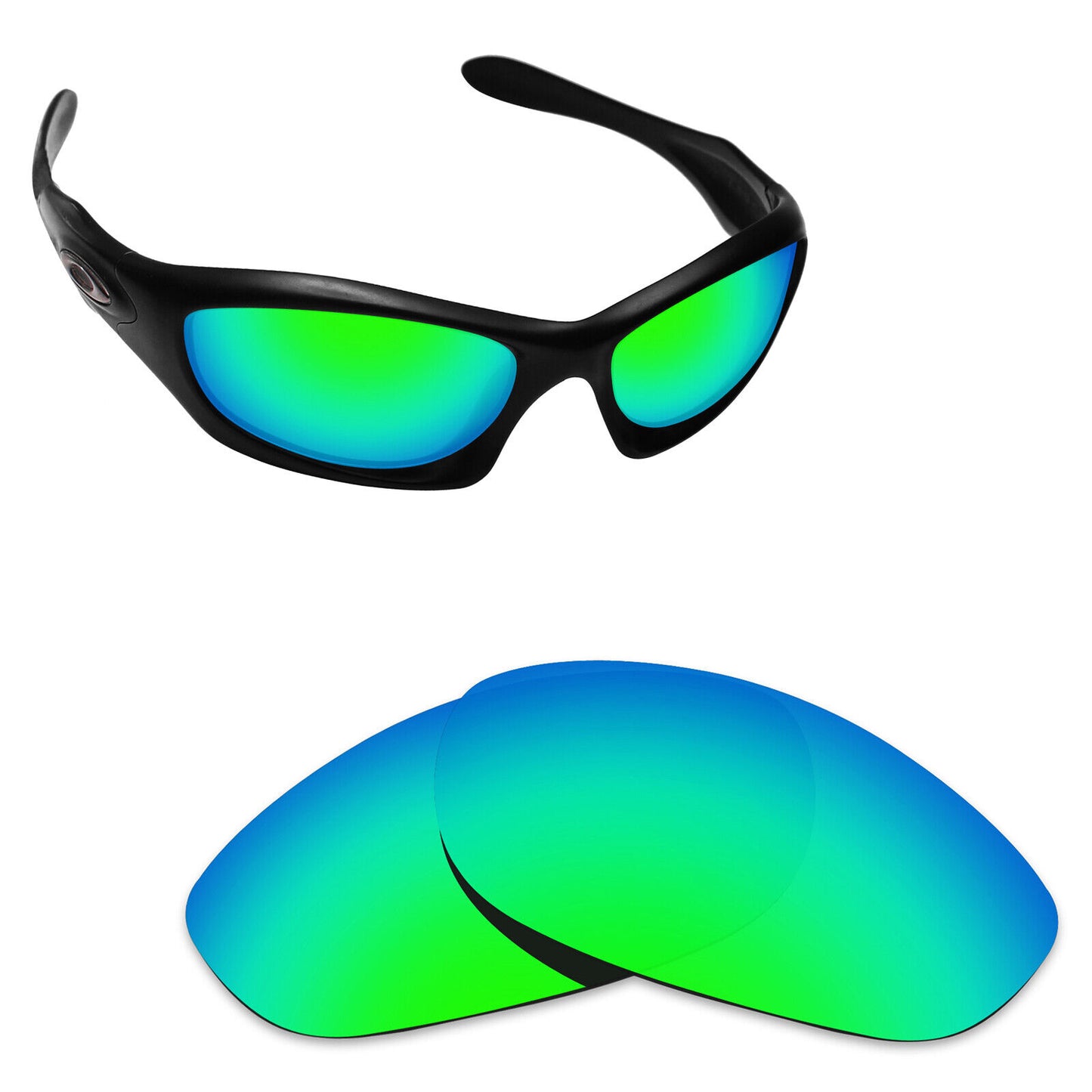 Hawkry Polarized Replacement Lenses for-Oakley Monster Dog Sunglass - Multiple