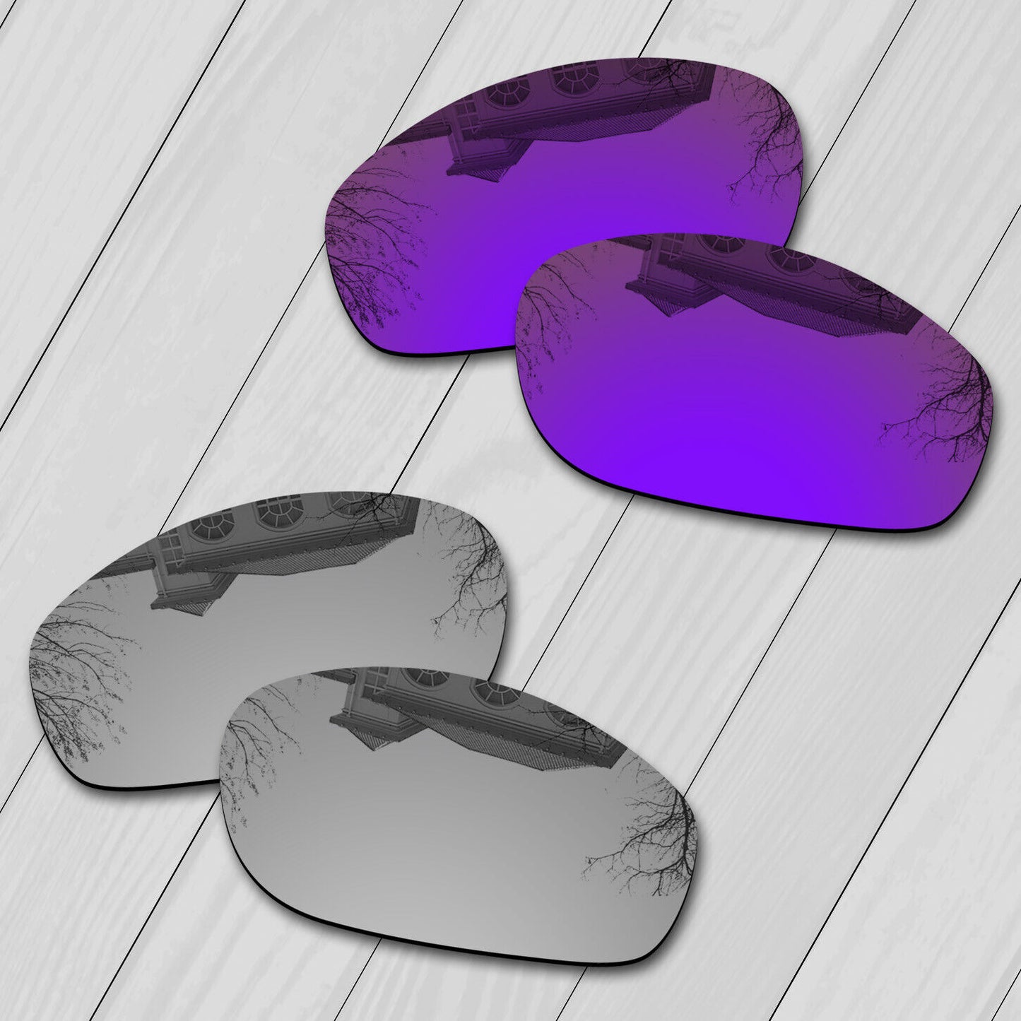 POLARIZED Replacement Lenses For-Oakley Monster Dog Sunglasses Anti-Scratch