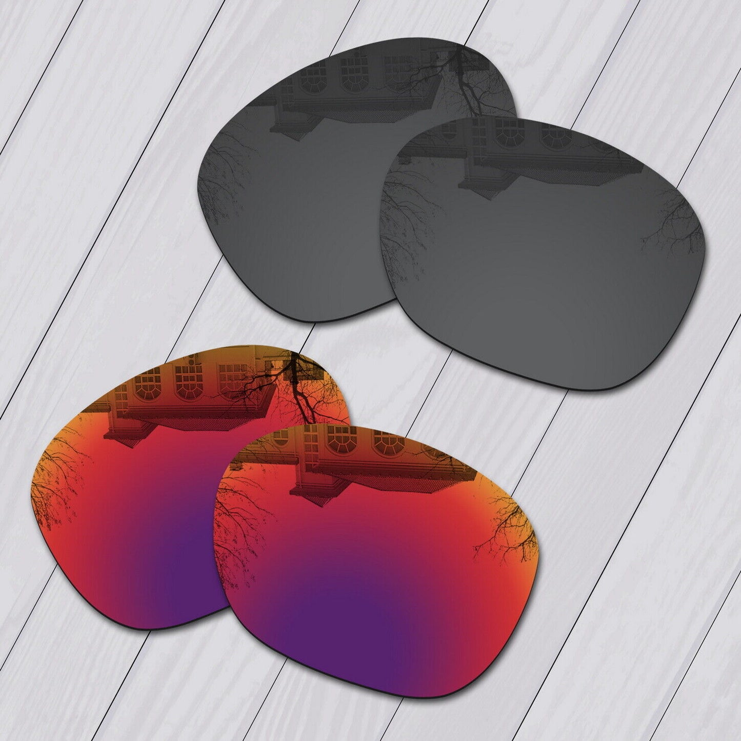 POLARIZED Replacement Lenses For-Oakley Garage Rock OO9175 Anti-Scratch Options