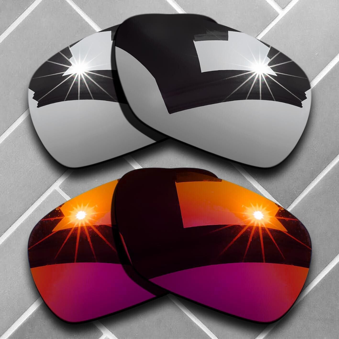Polarized Anti-Scratch Replacement Lenses for-Costa Del Mar Tuna Alley Choices