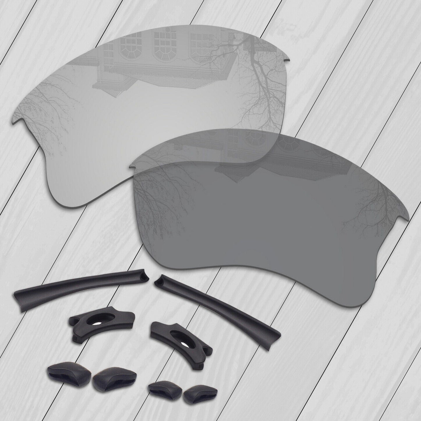 POLARIZED Replacement Lenses For-Oakley Flak Jacket XLJ & Kits Anti-Scratch Opt