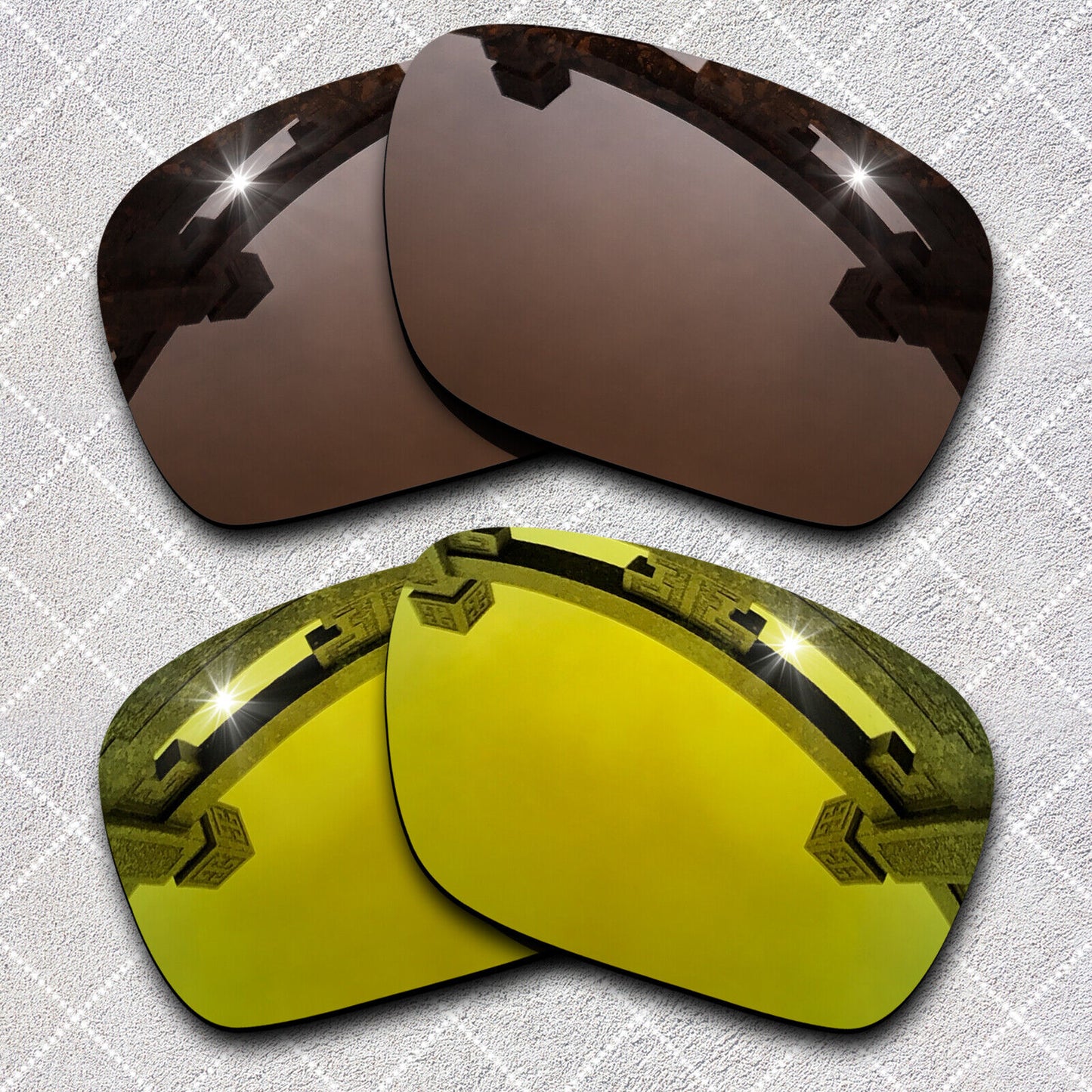 HeyRay Replacement Lenses for Sliver XL OO9341 Sunglasses Polarized -Opt