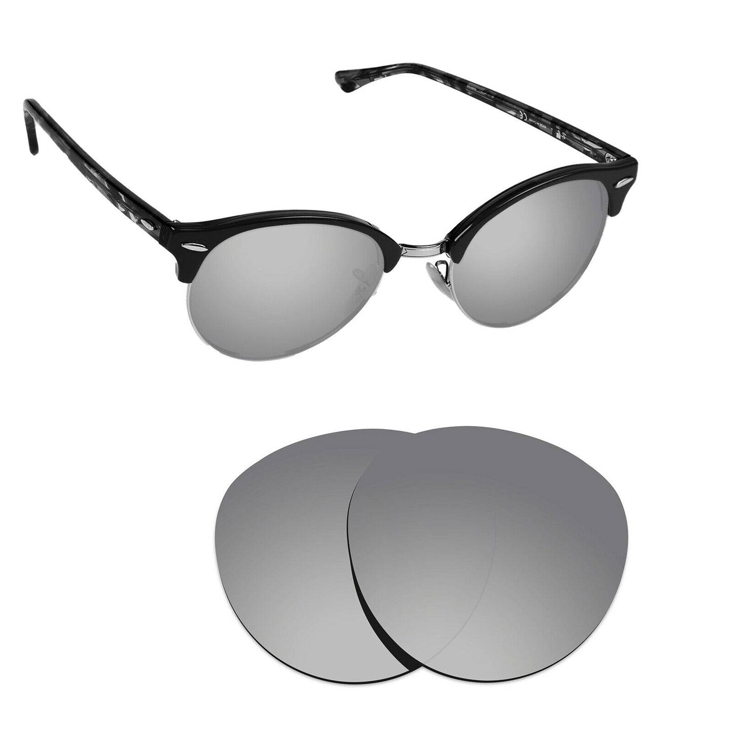 Hawkry Polarized Replacement Lenses for - RayBan-RB4246-51 Sunglass - Multiple