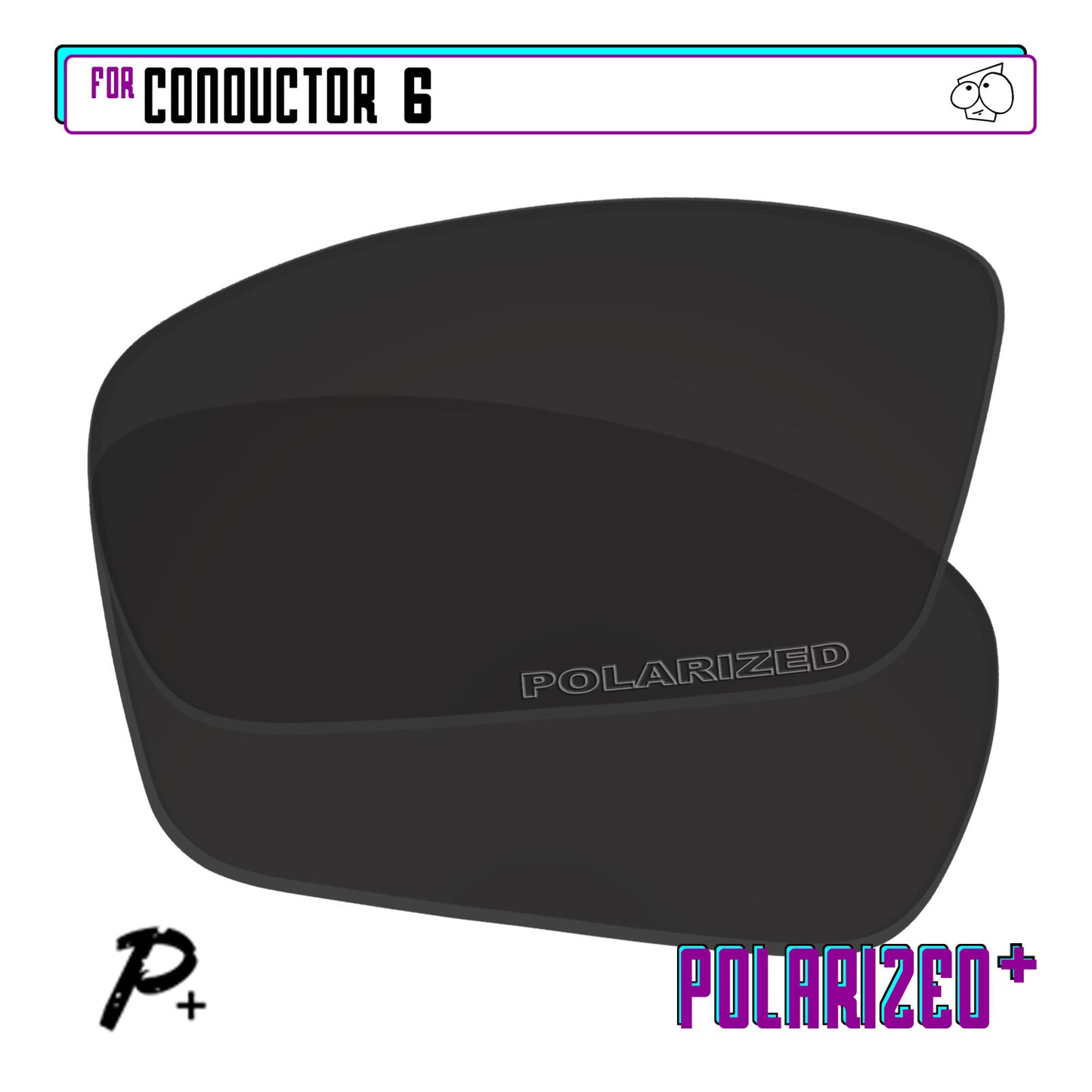 POLARIZED+ Replacement Lens For-Oakley Conductor 6 Sunglass Anti-Scratch