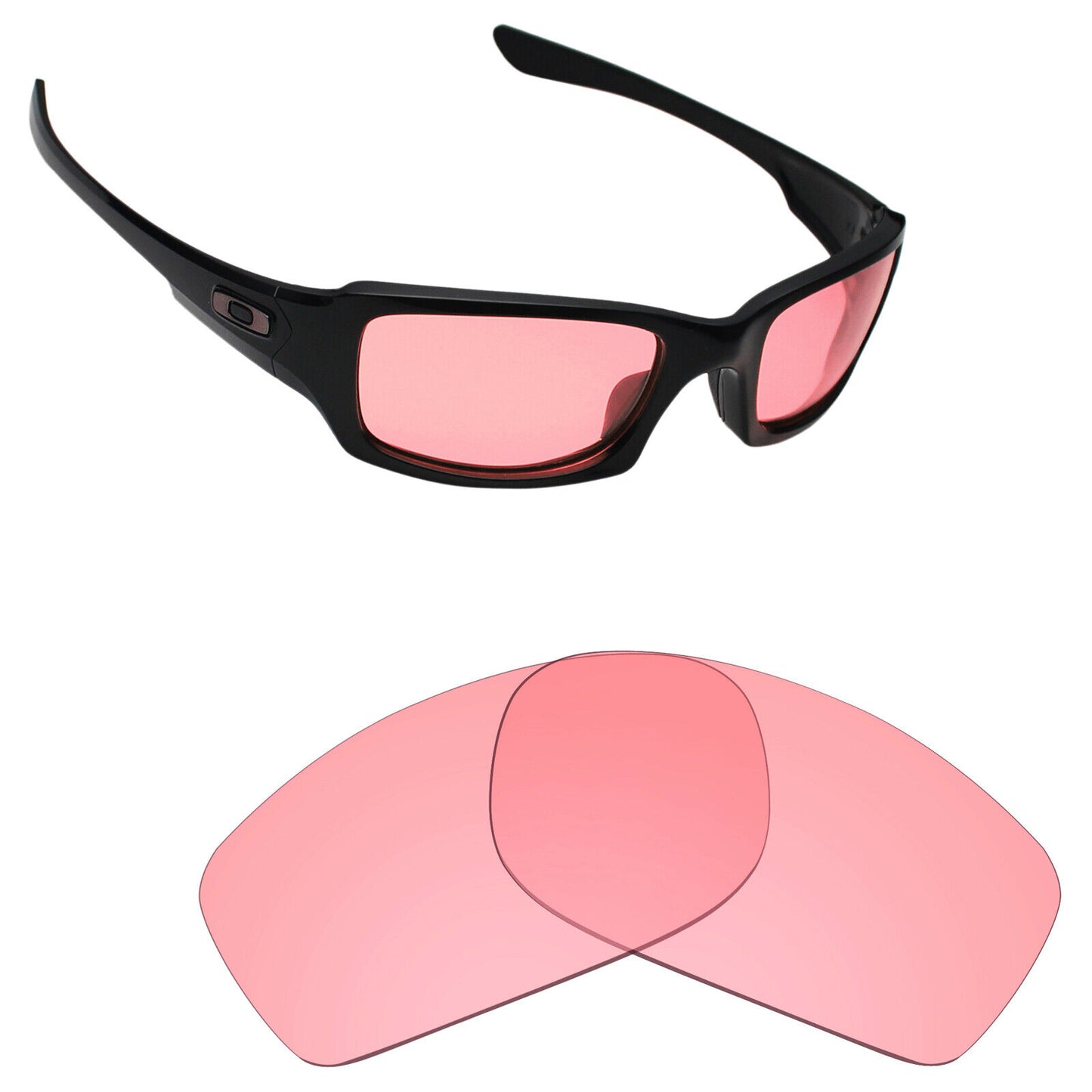 Hawkry Polarized Replacement Lenses for-Oakley Fives Squared Sunglass - Options